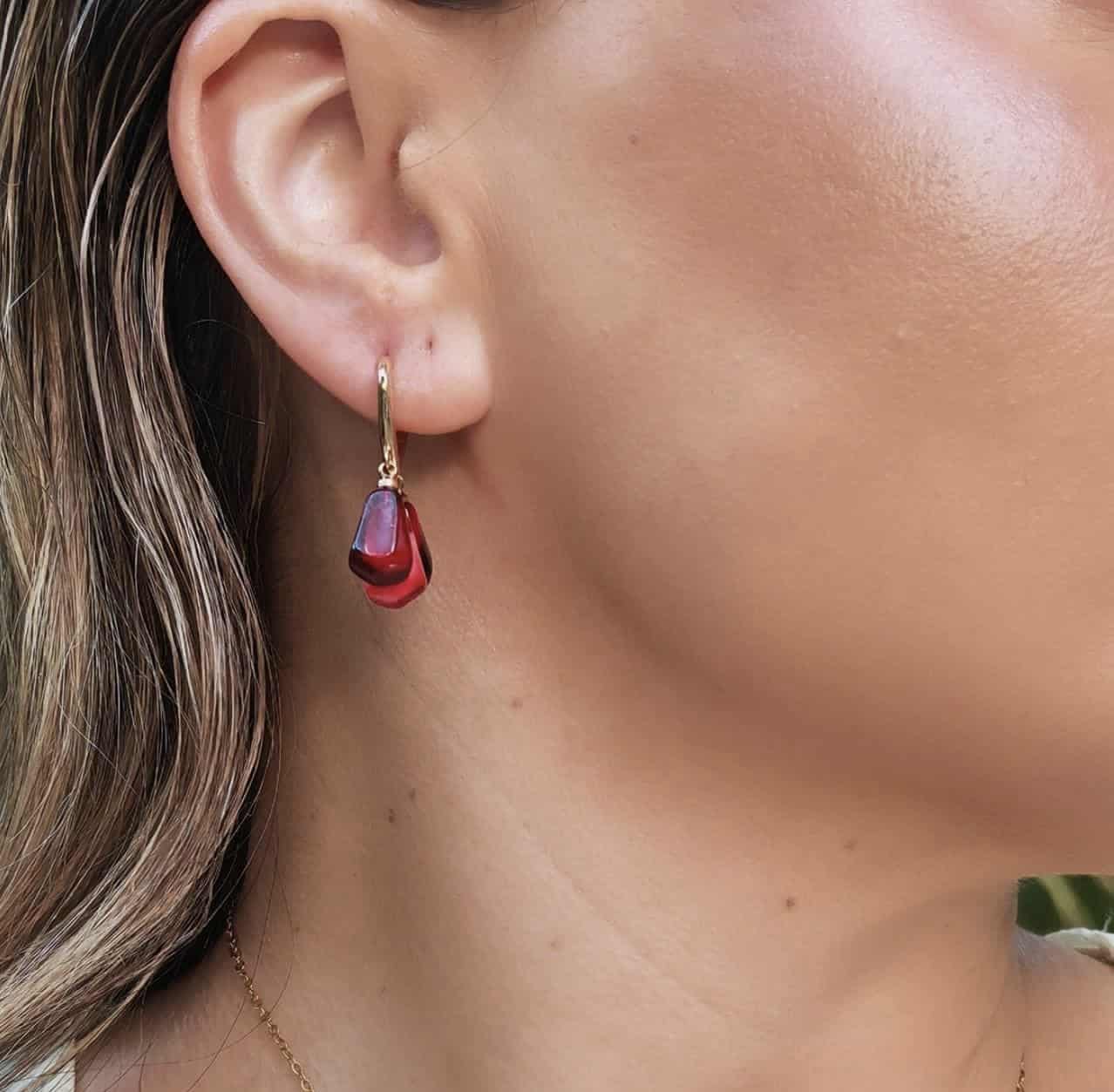 Pendientes “Corales Granaínos”