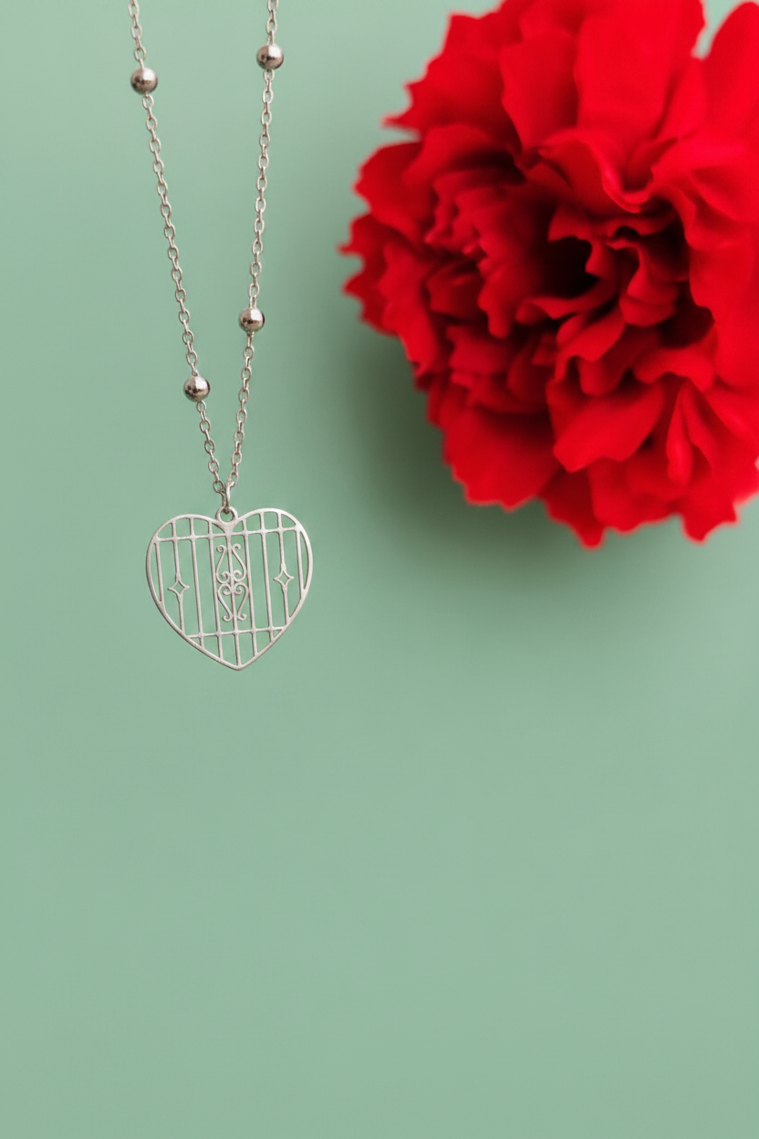 Collar “Plaza Larga” (plateado)