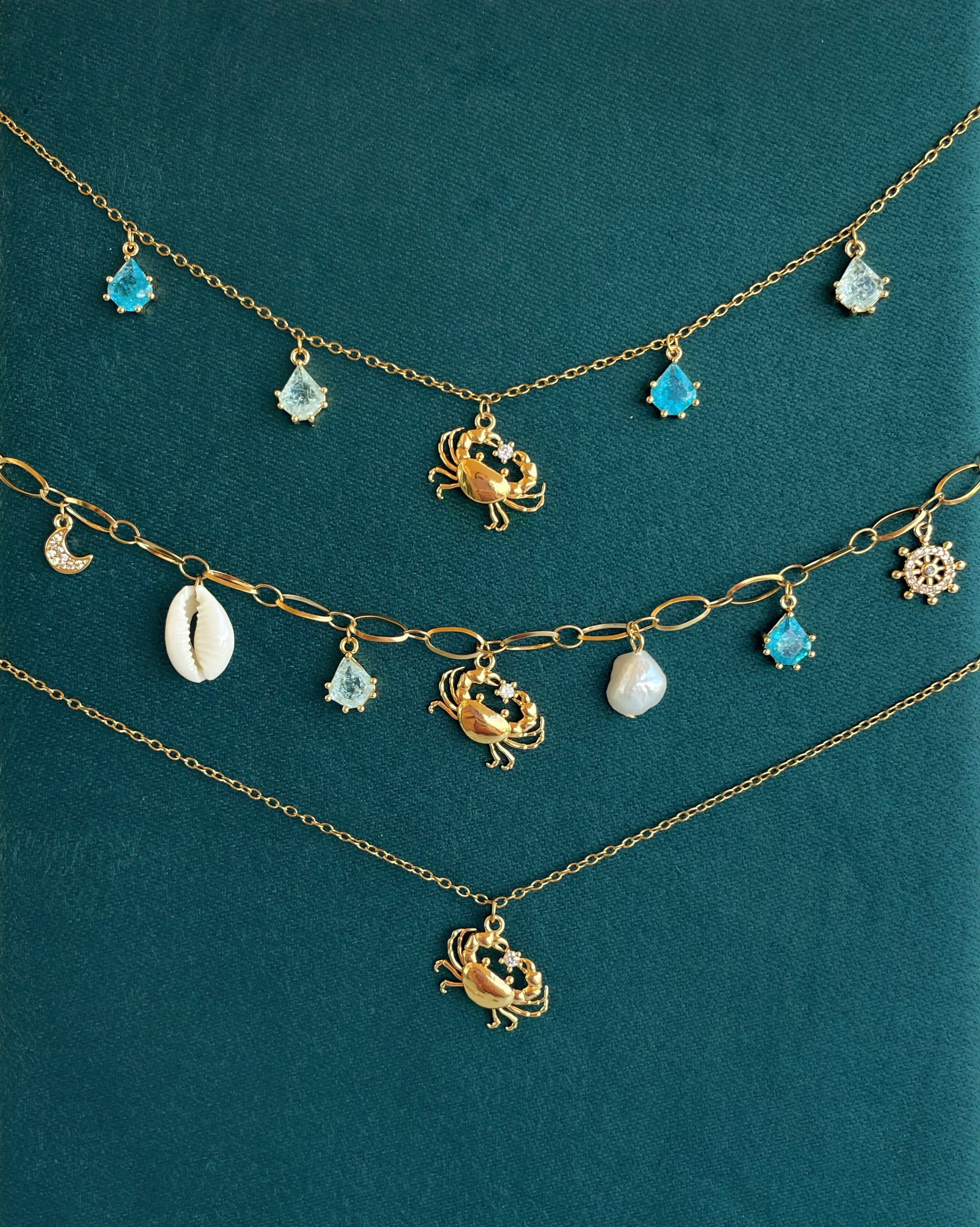 Collar Multicharm “Cangrejillo”