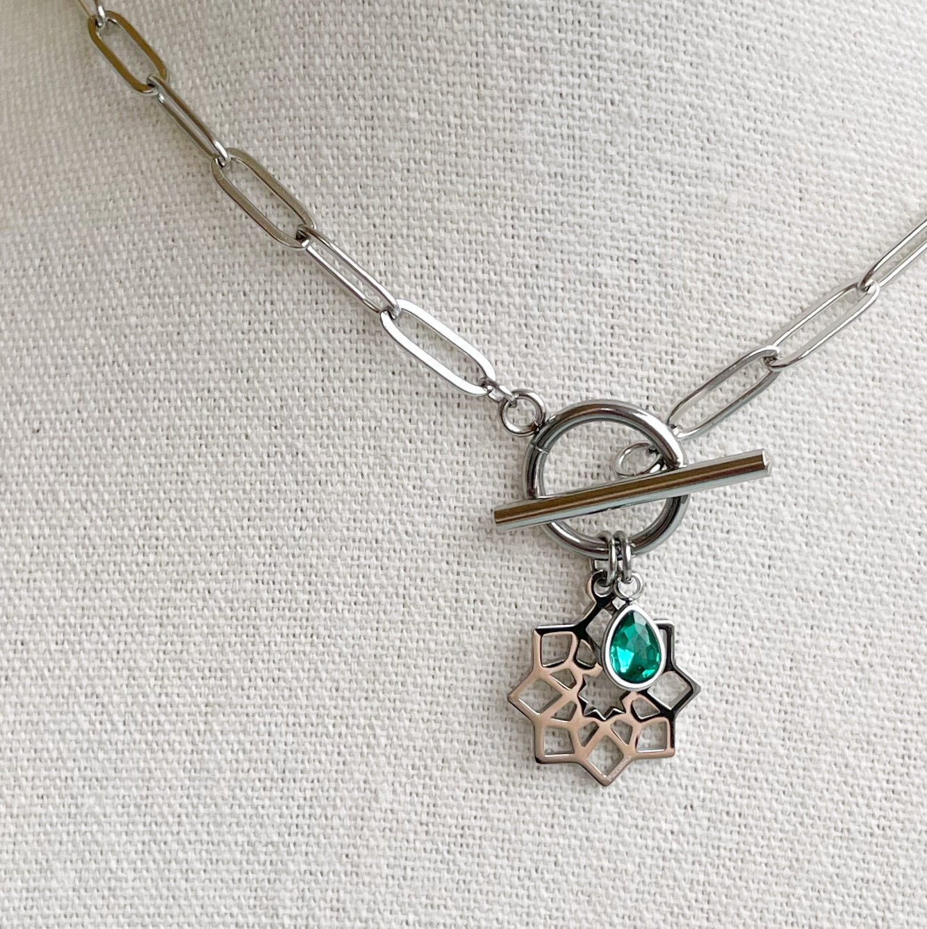 Collar “Jarana” (plateado)