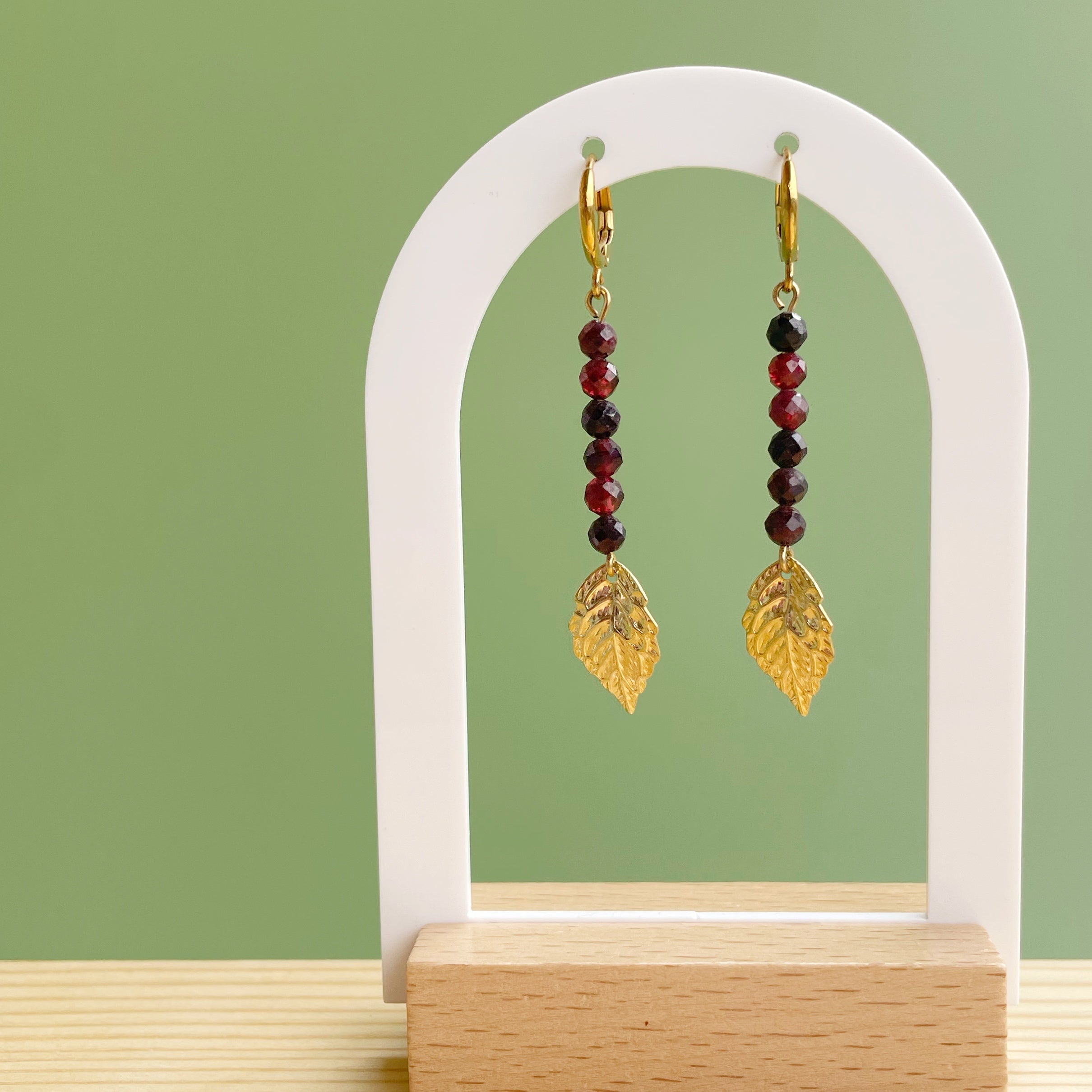 Pendientes “Leaves”