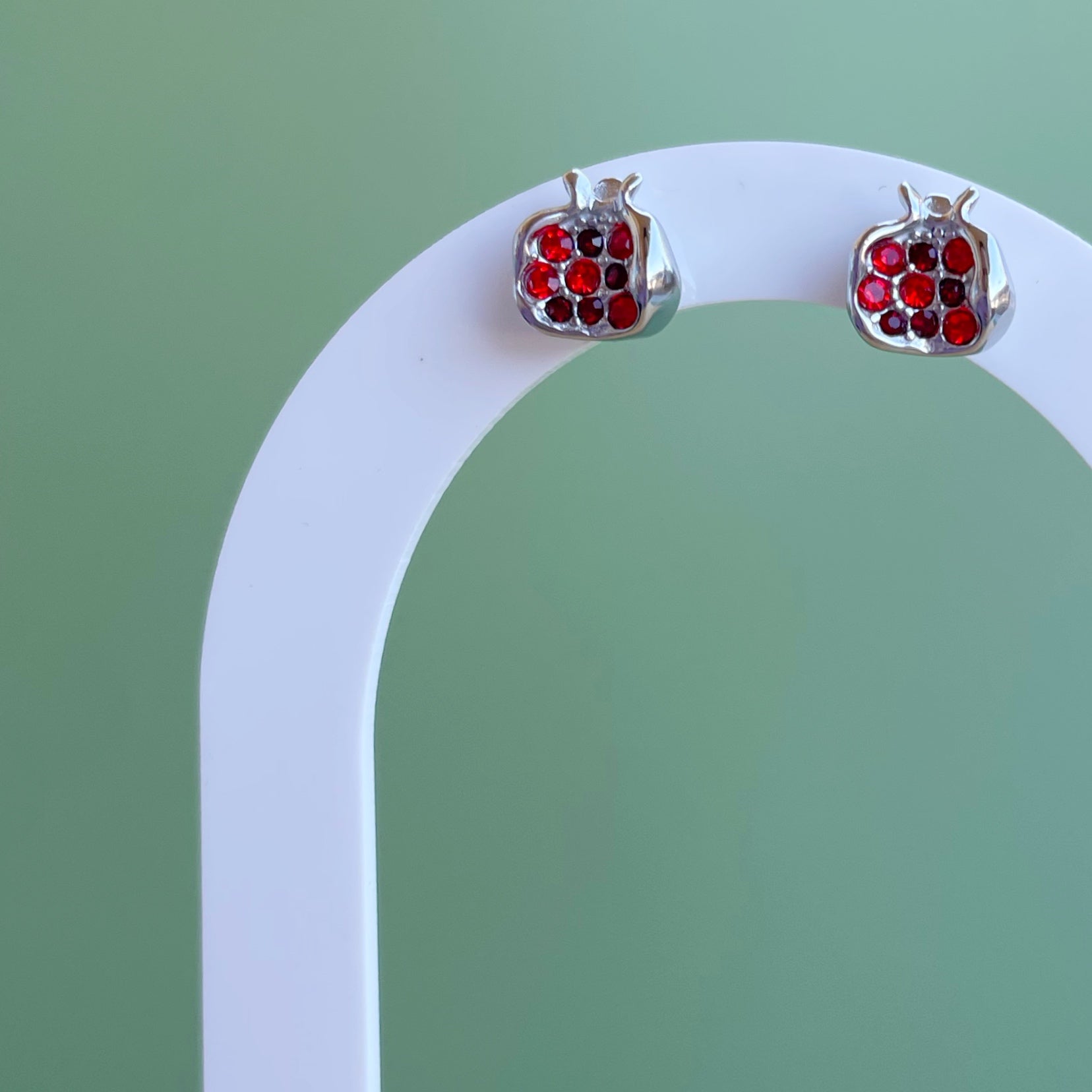 Pendientes “Granaína” stud (plateado)