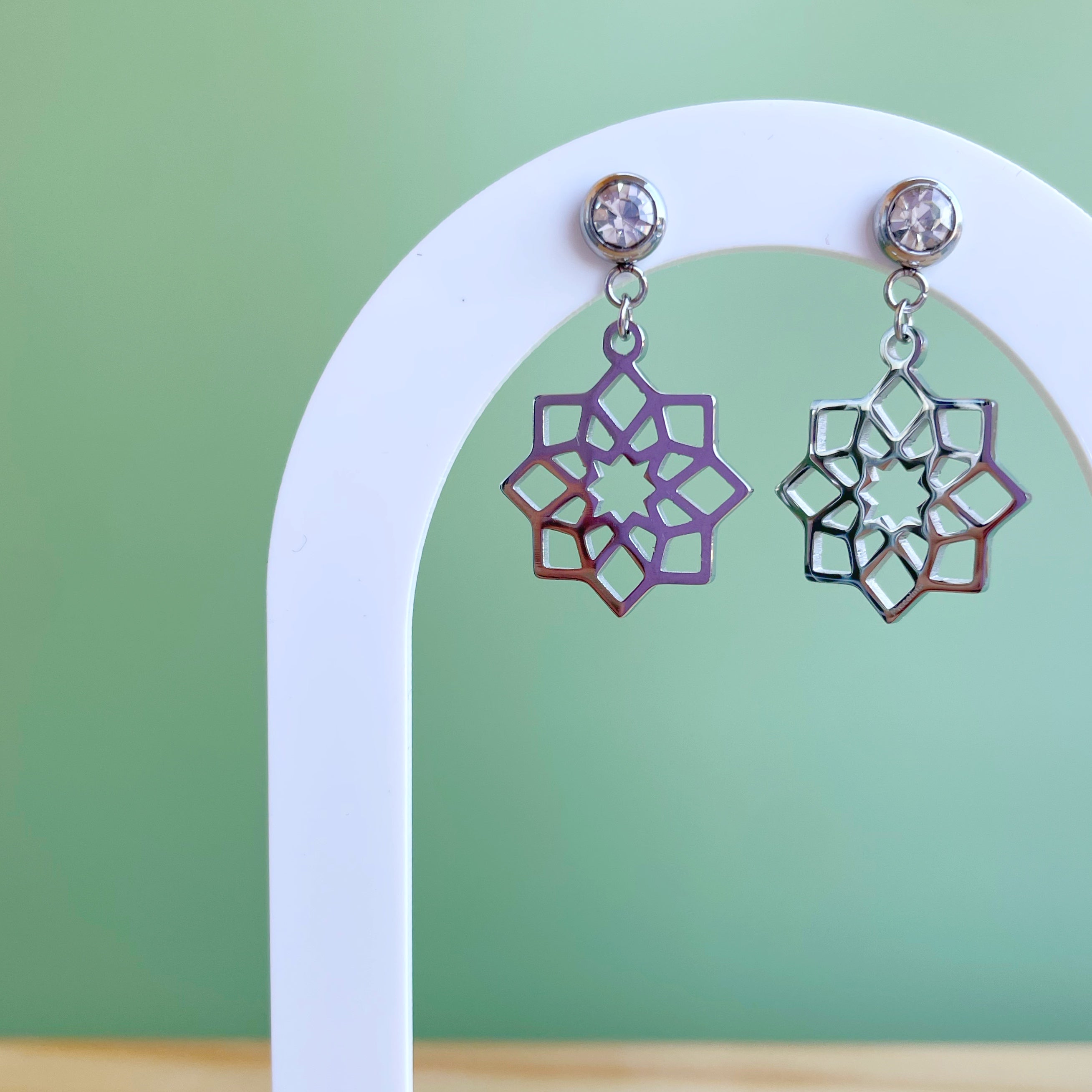 Pendientes “Daraxa” (plateado)