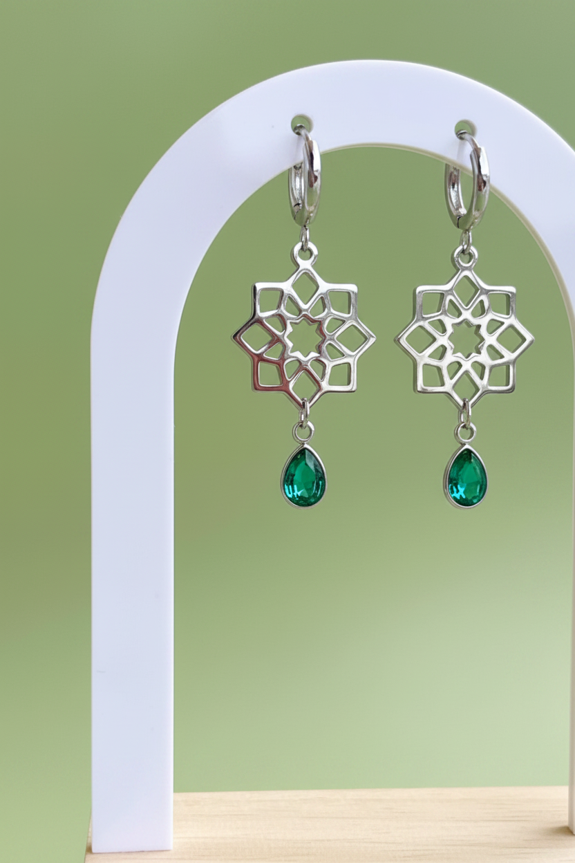 Pendientes “Jarana” (plateado)