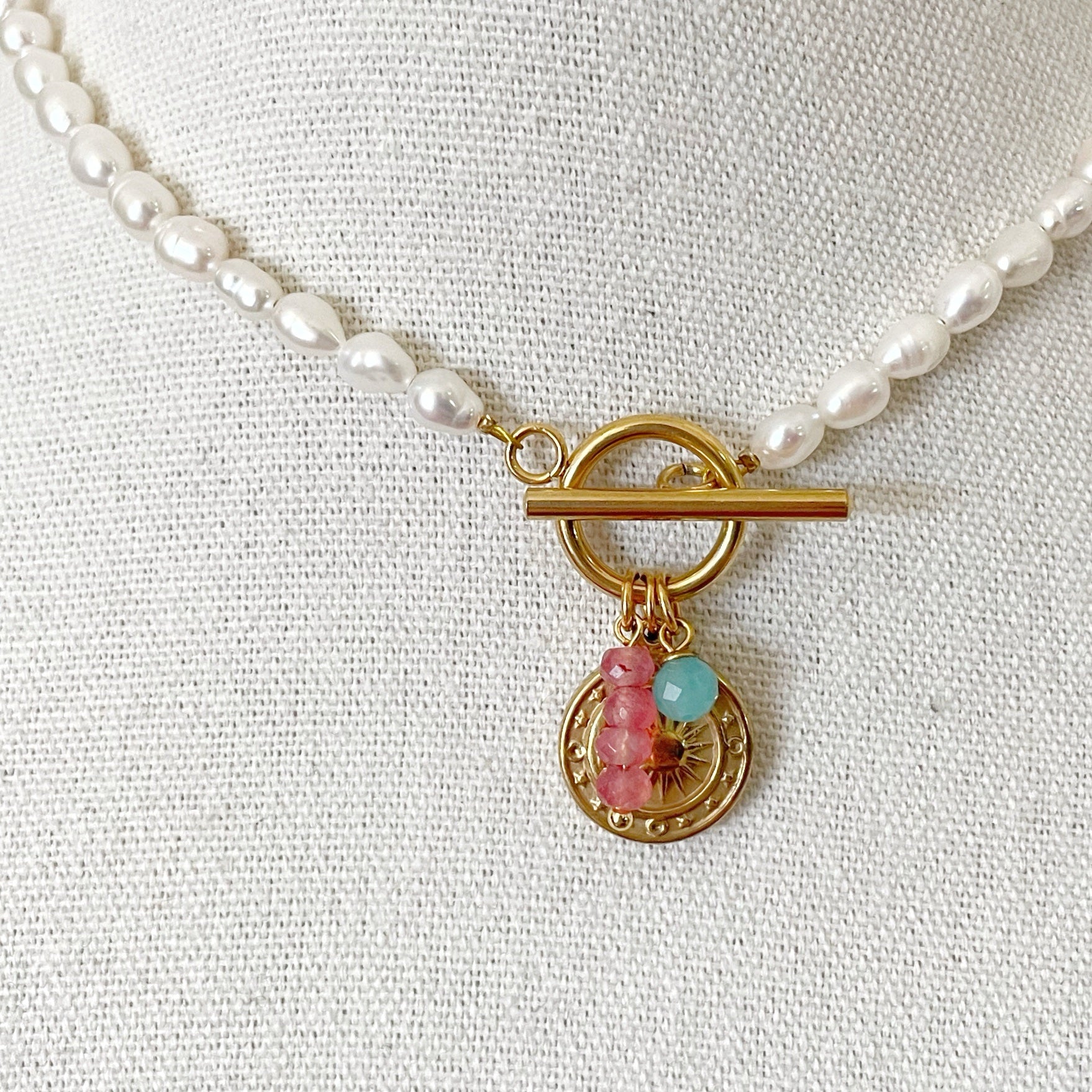 Collar perlas “Senda”