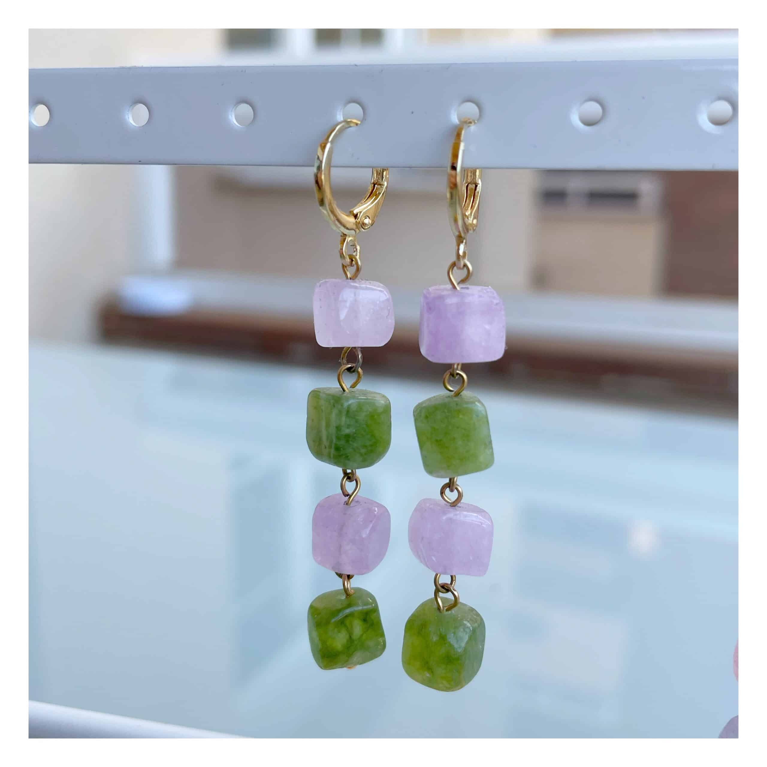 “Cascada” verde &amp; Lila