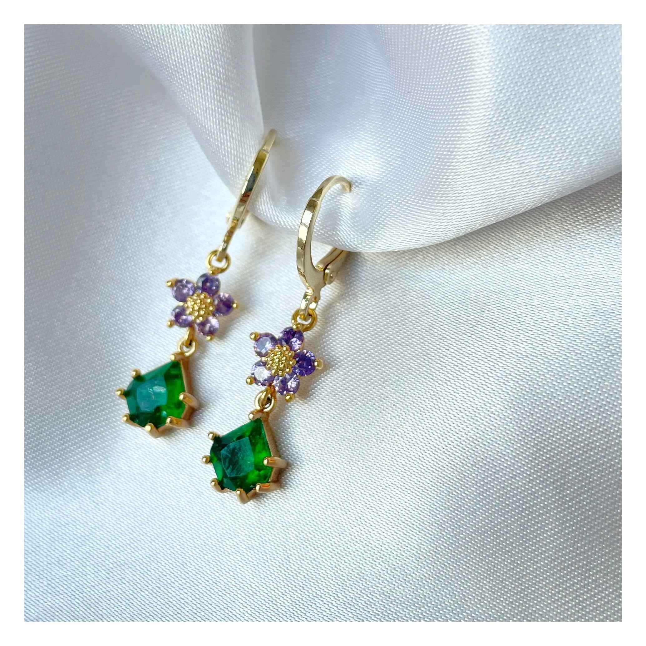 Pendientes “Florecilla” drop