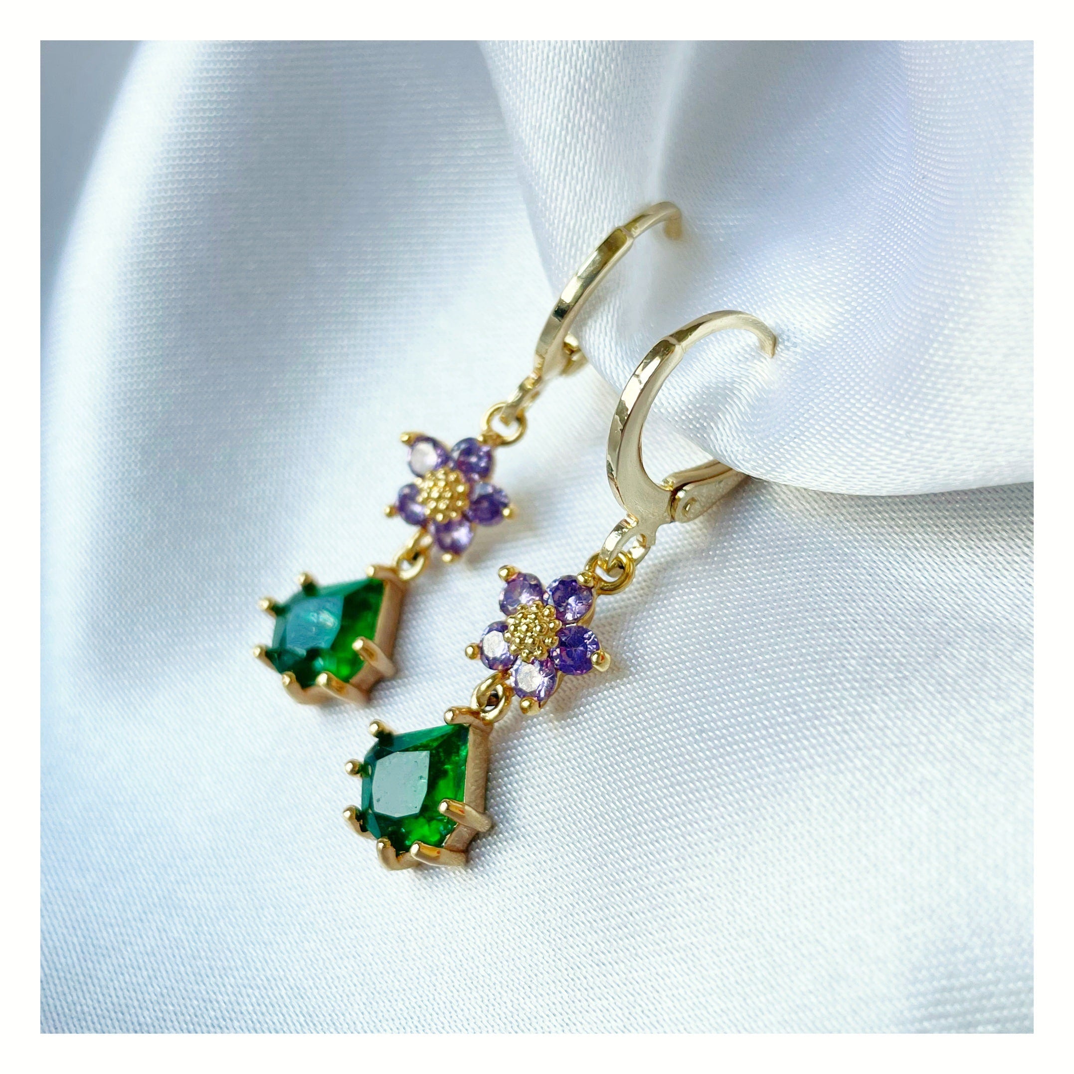 Pendientes “Florecilla” drop