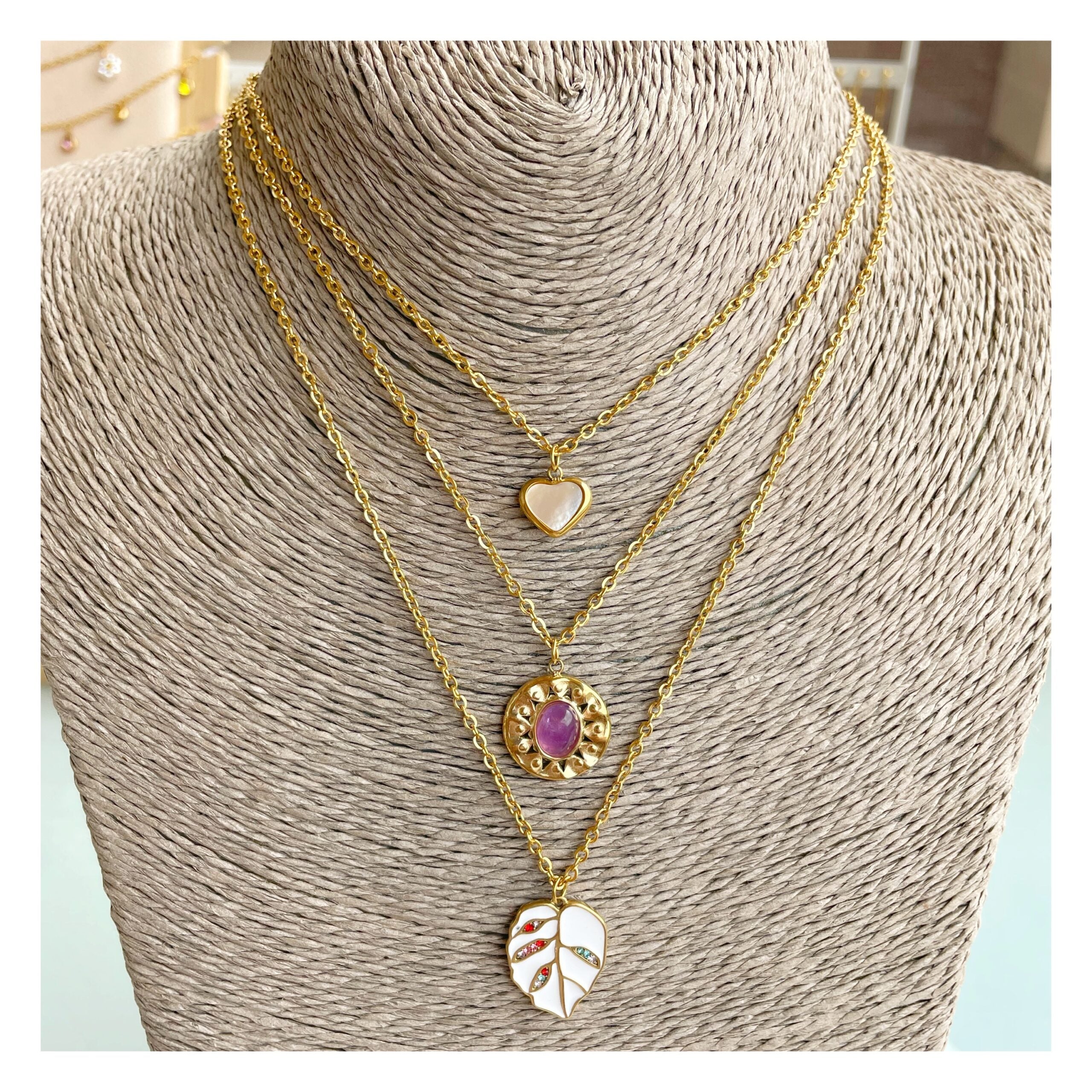 Collar “Coeur”