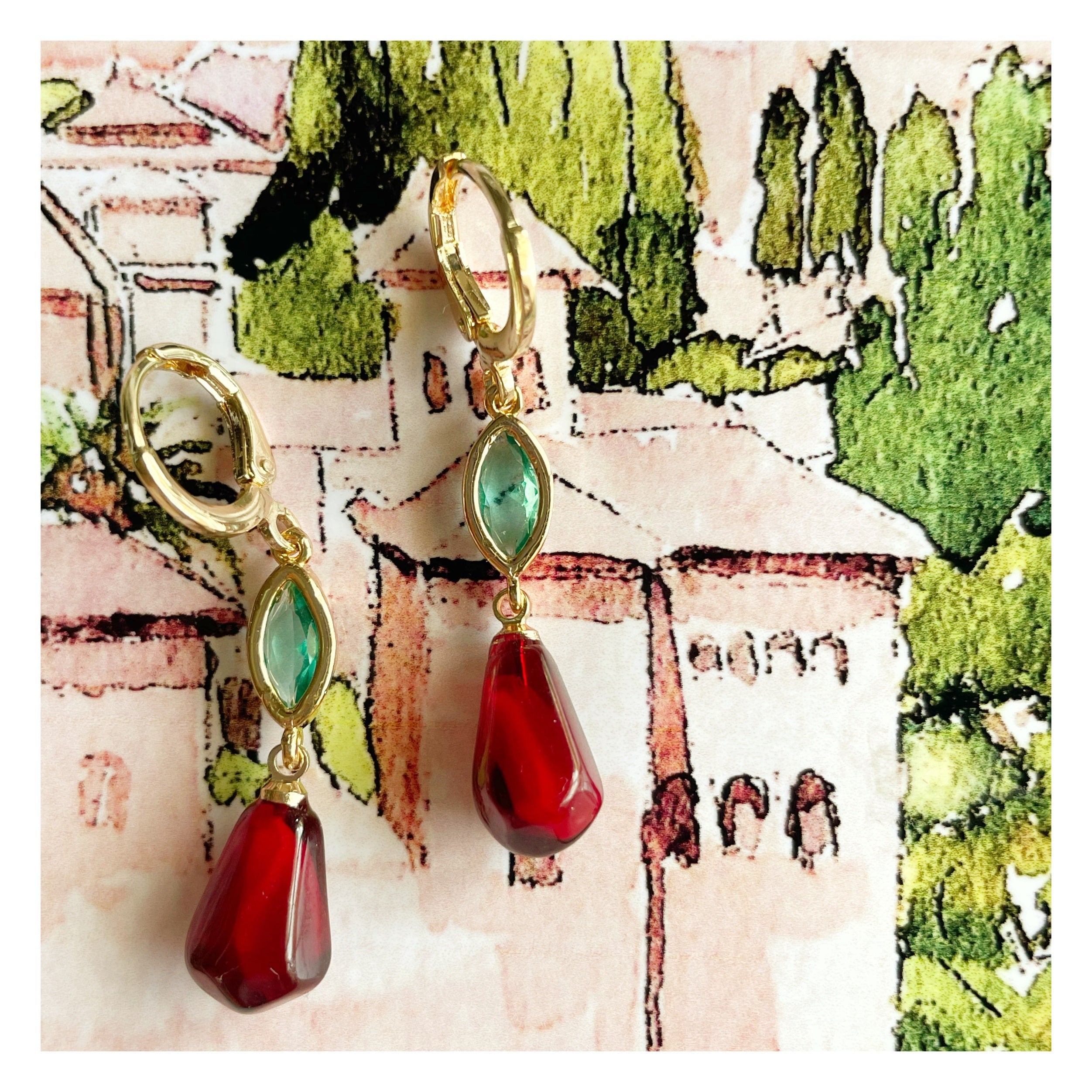 Pendientes “Granado”