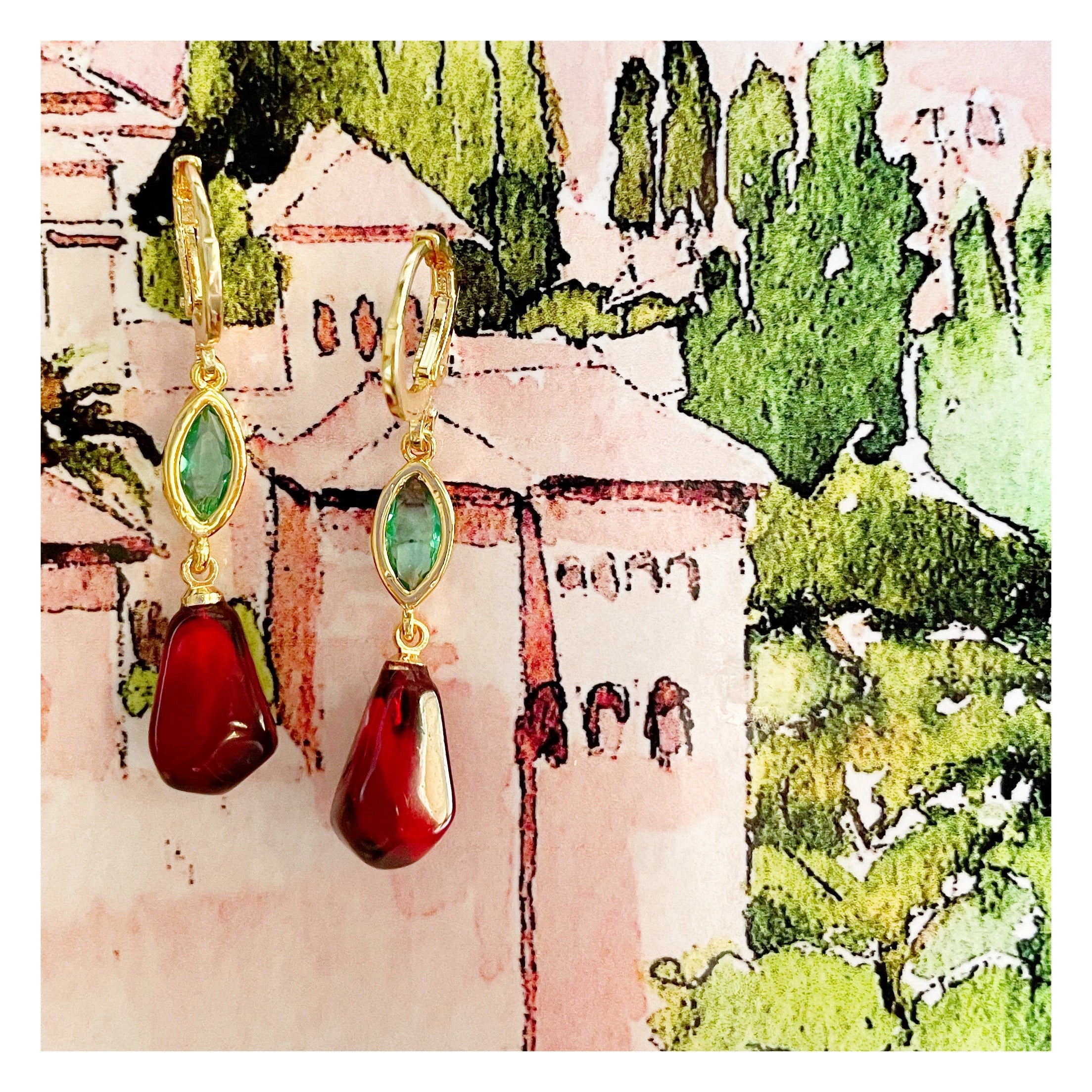 Pendientes “Granado”