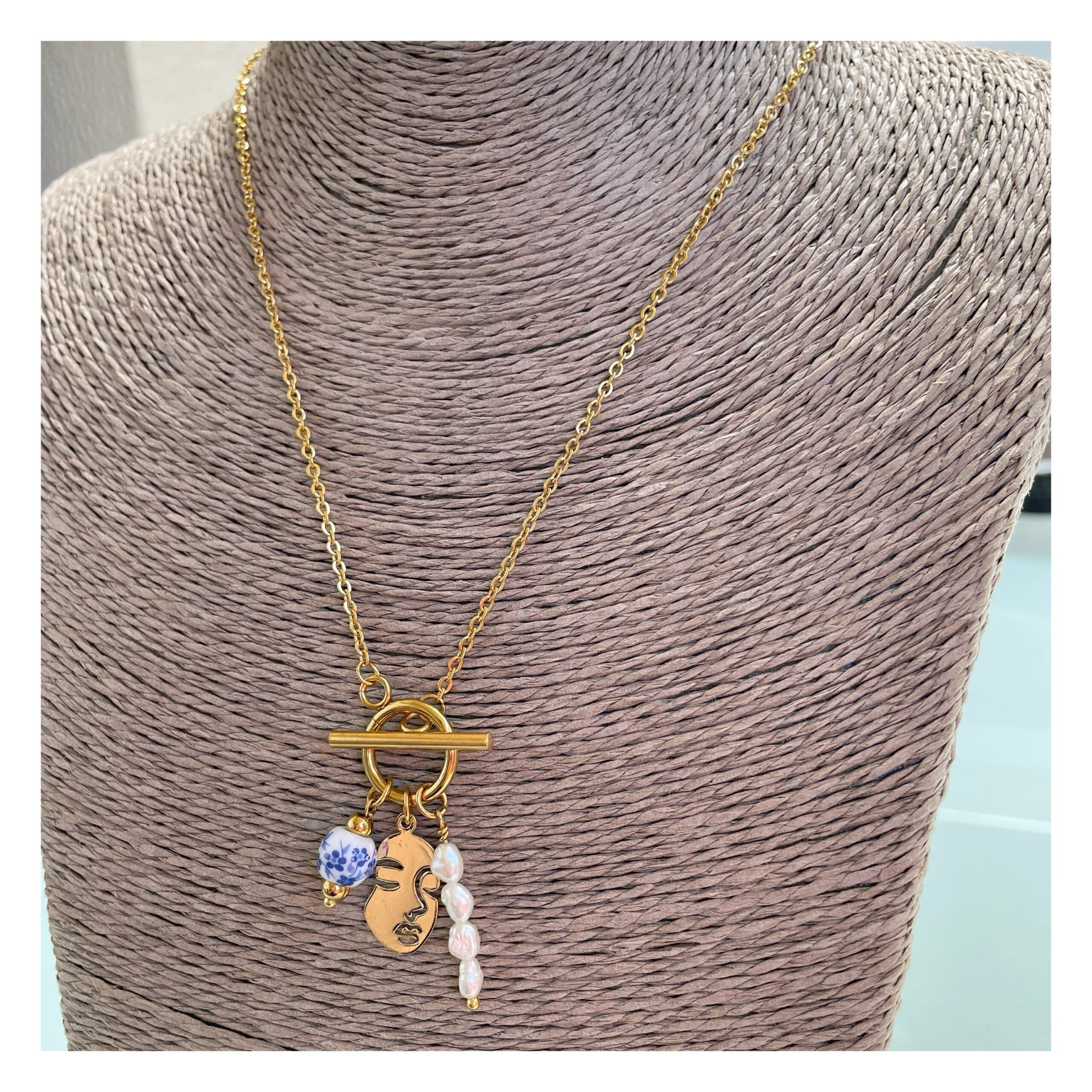 Collar “Cute Face”