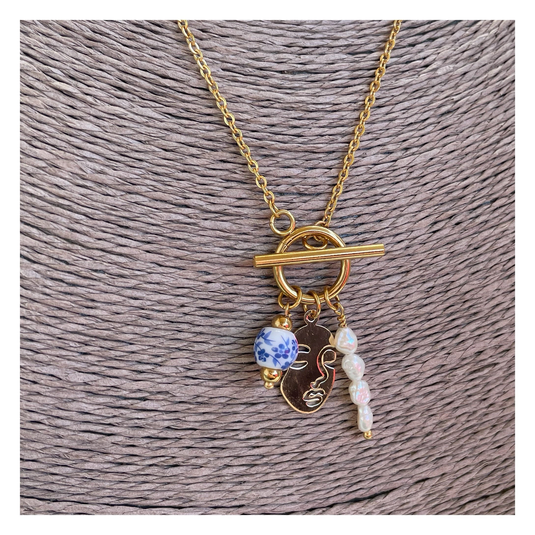 Collar “Cute Face”