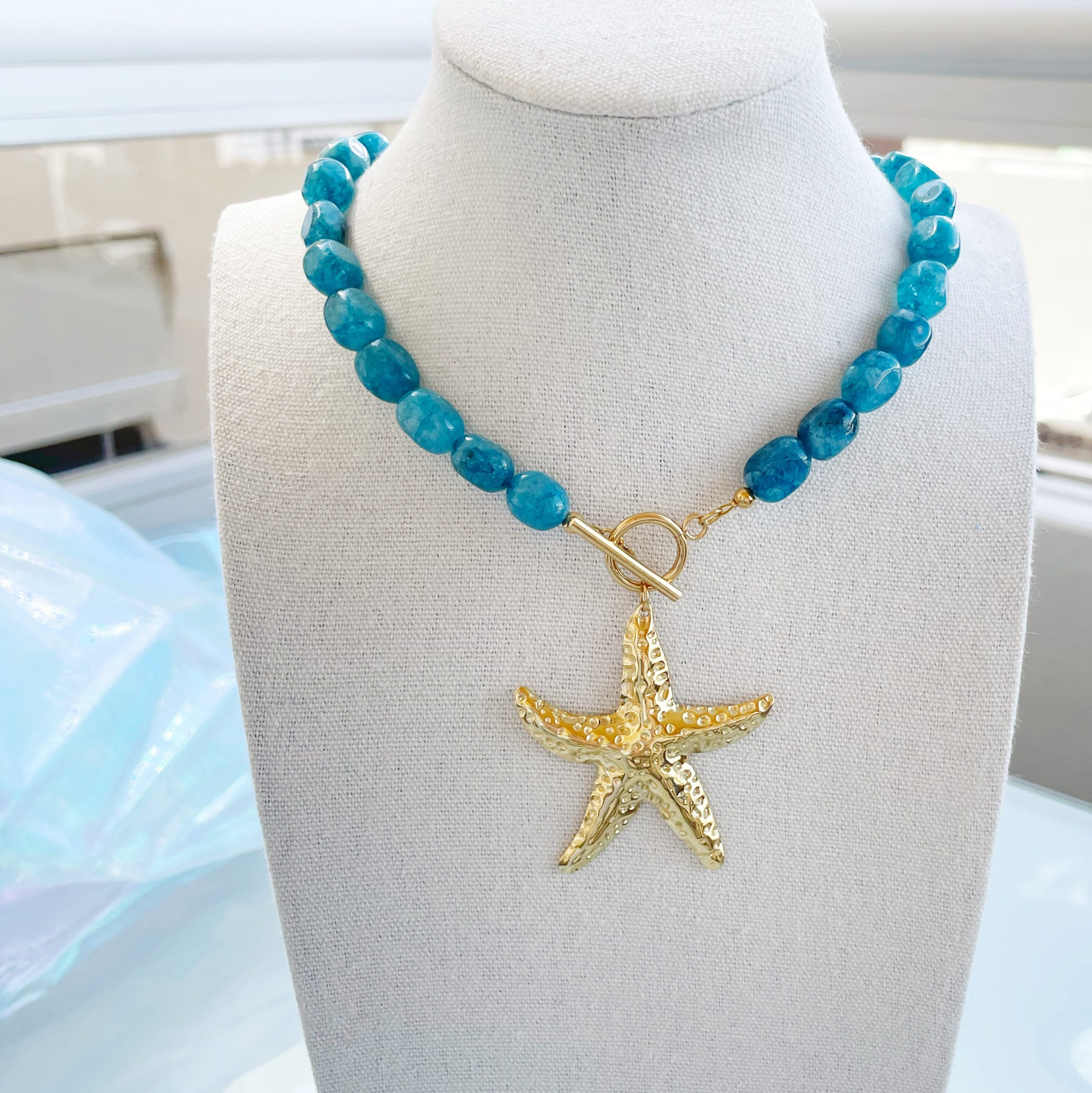 Collar piedras “Estrella de mar”