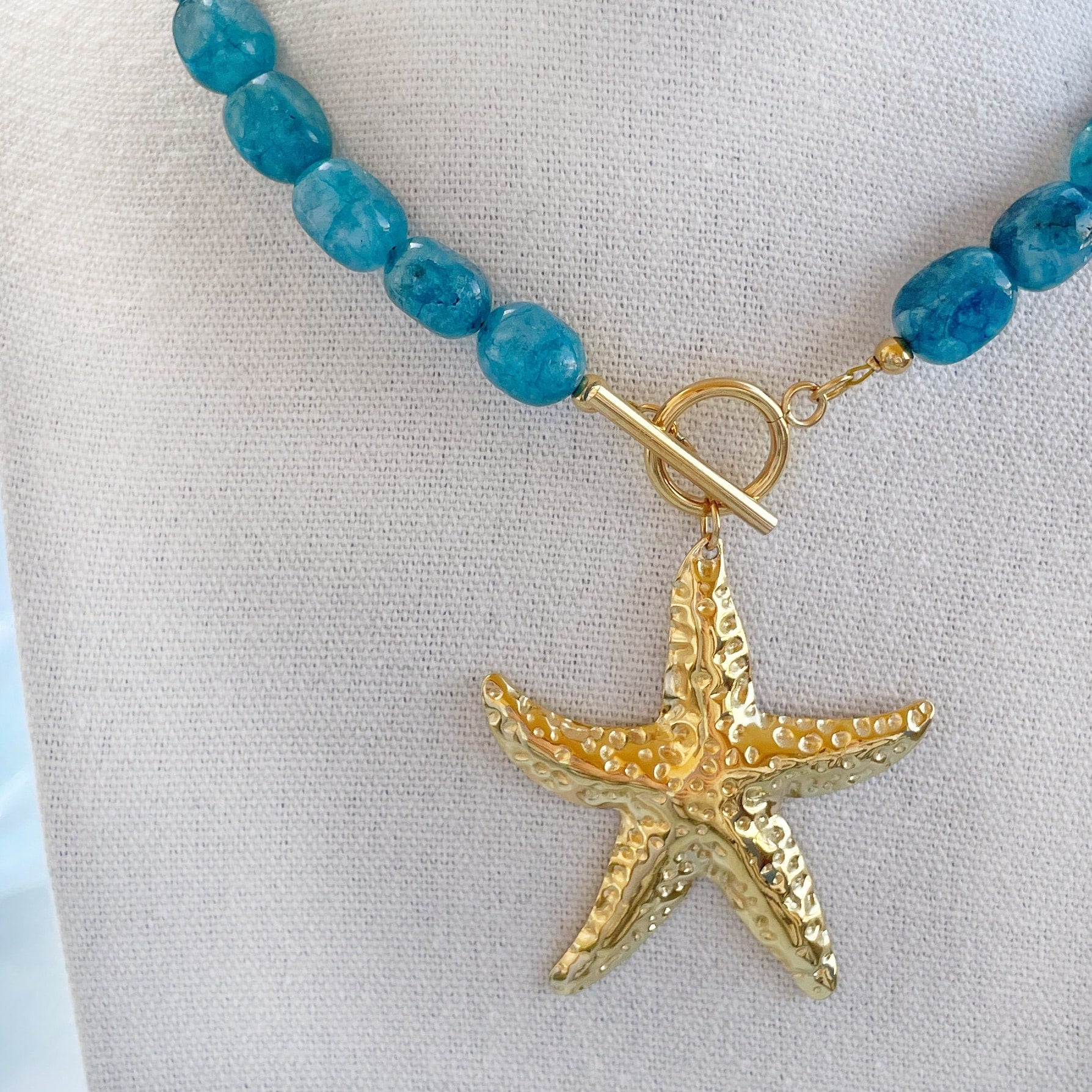 Collar piedras “Estrella de mar”