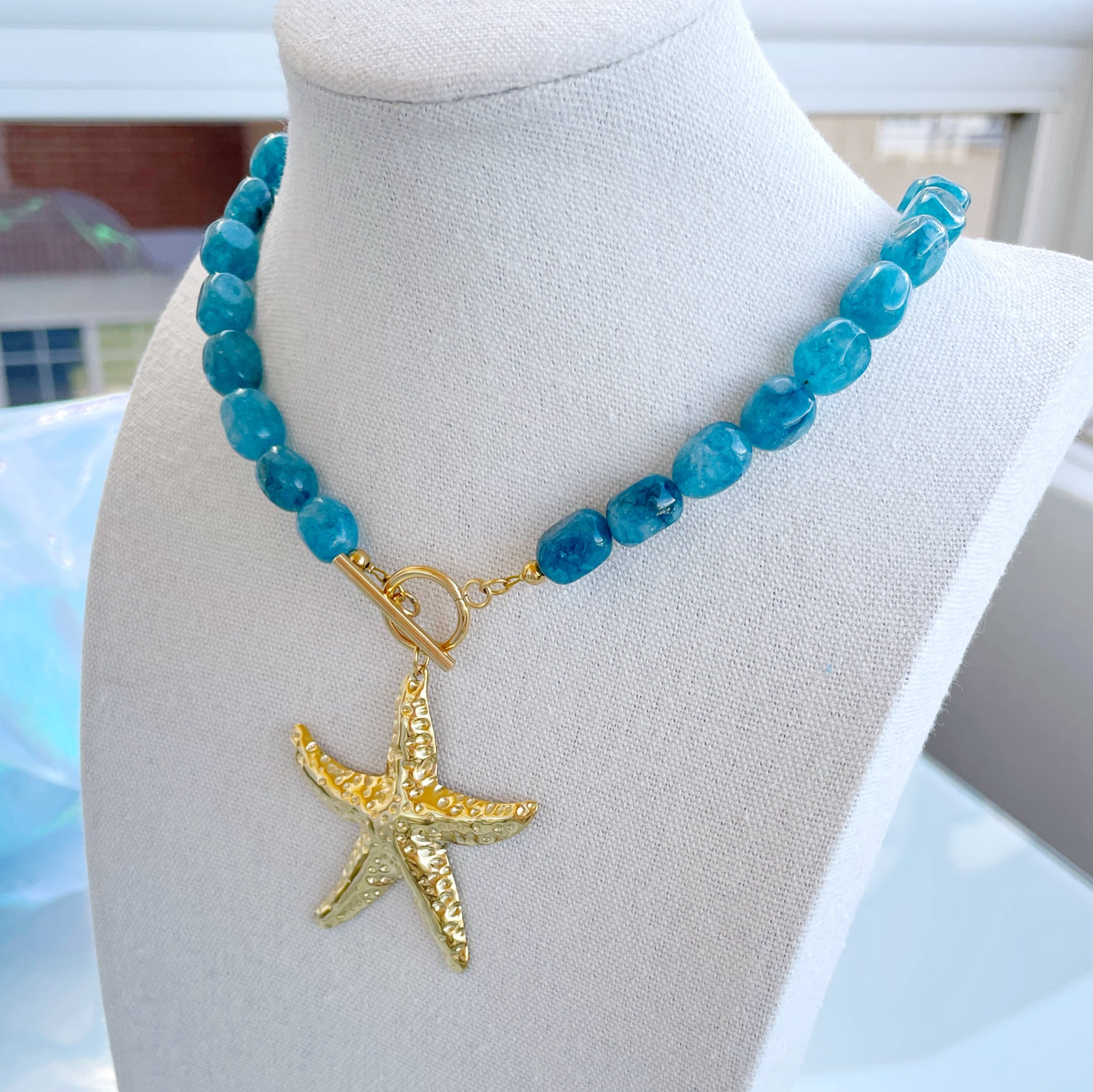 Collar piedras “Estrella de mar”