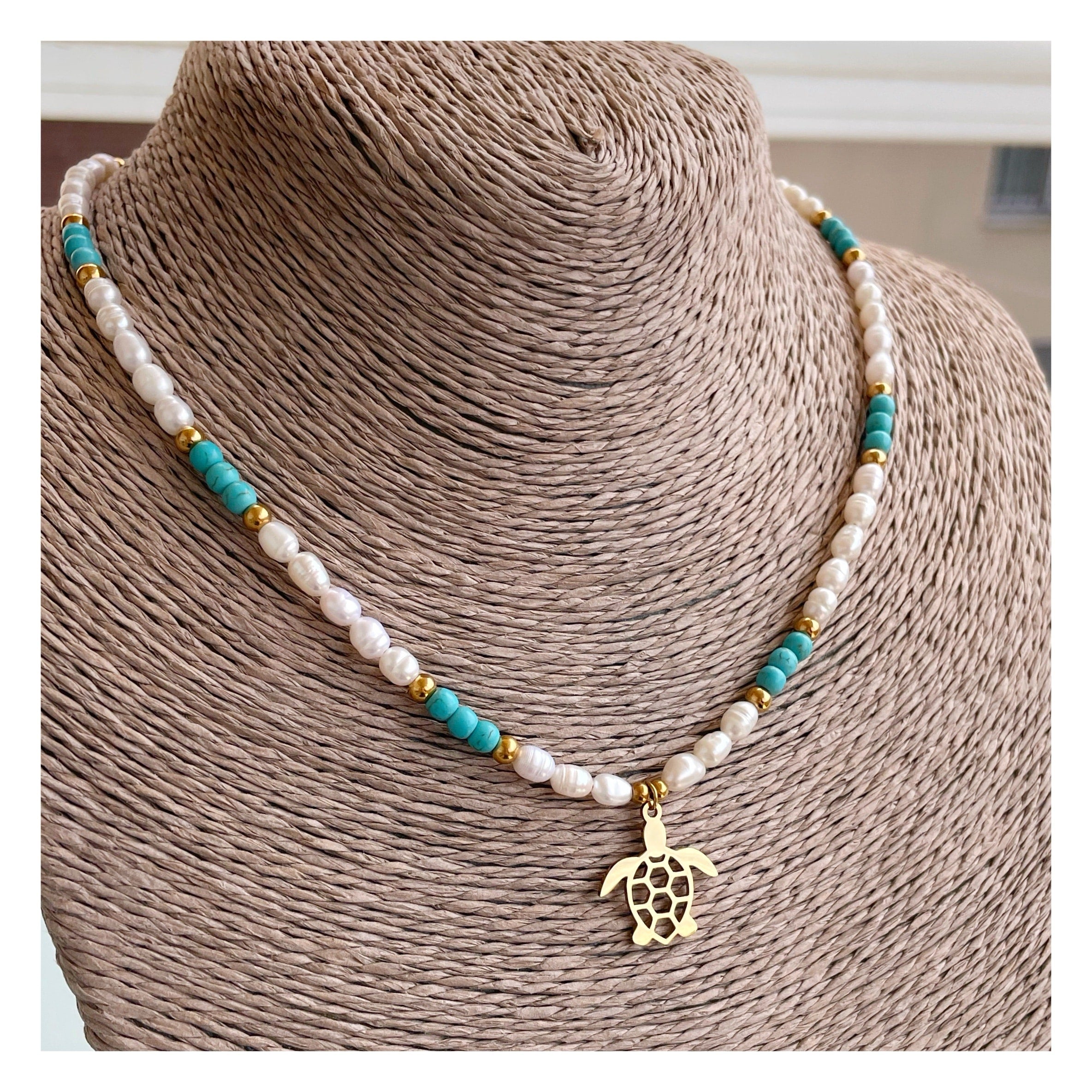 Collar perlas “Bali”