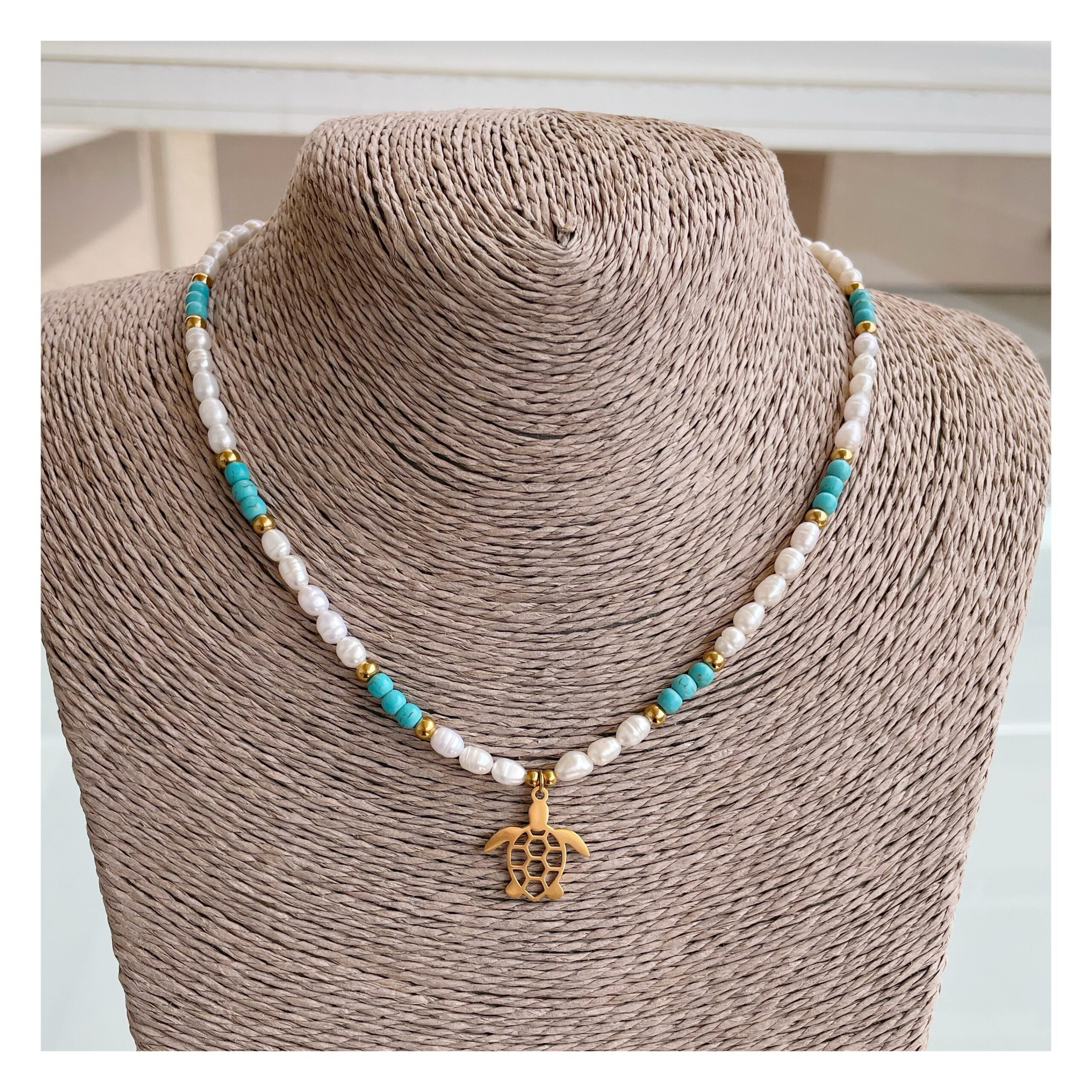 Collar perlas “Bali”