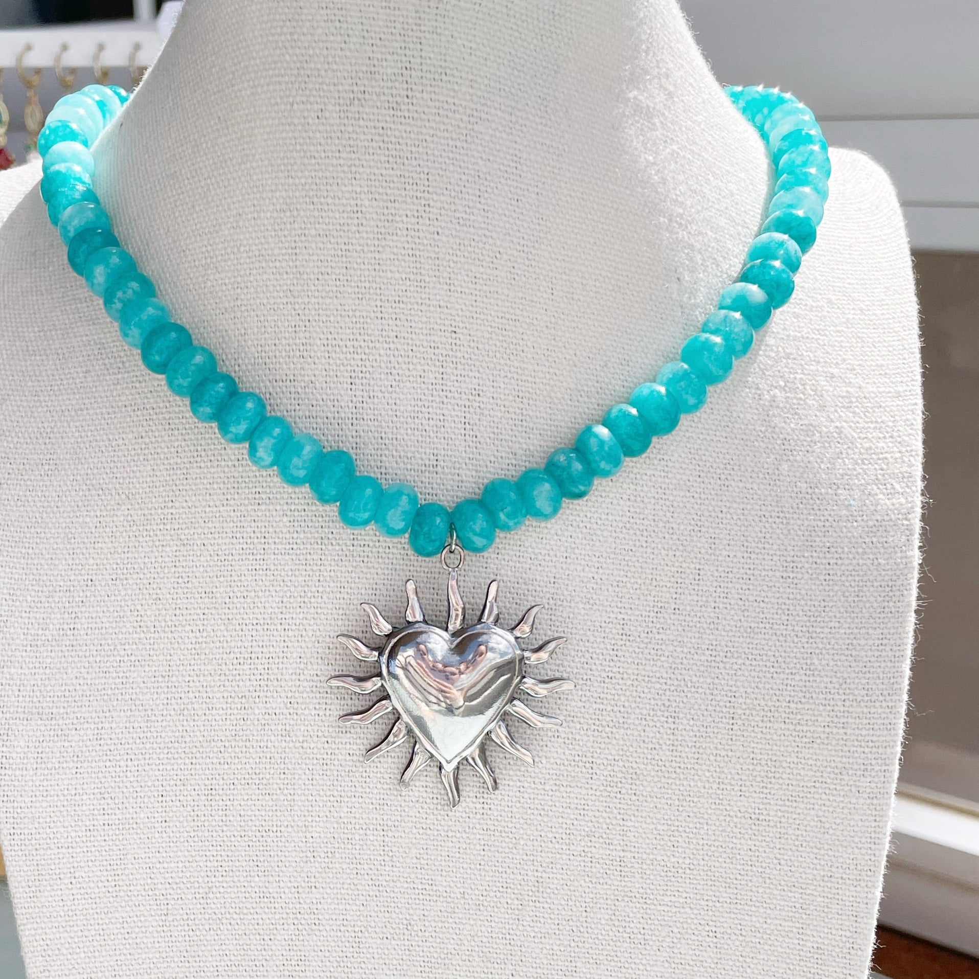 Collar “Corazon Ardiente”