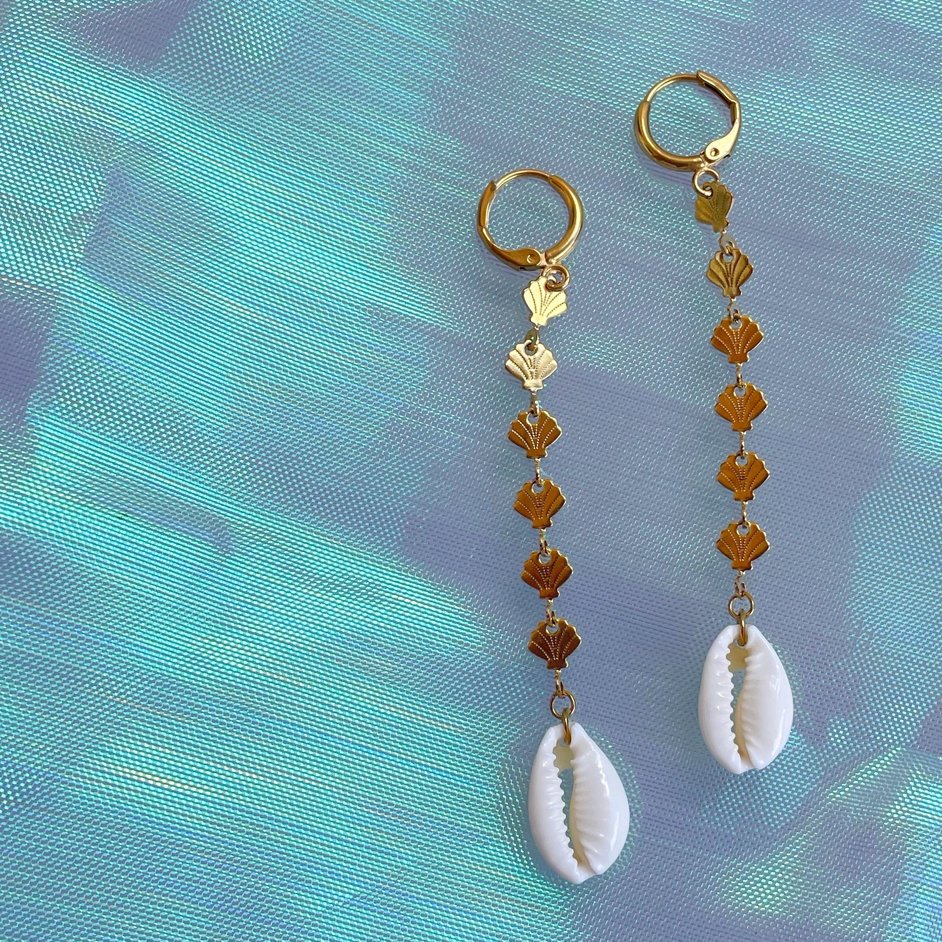 Pendientes “Sirenita” Concha