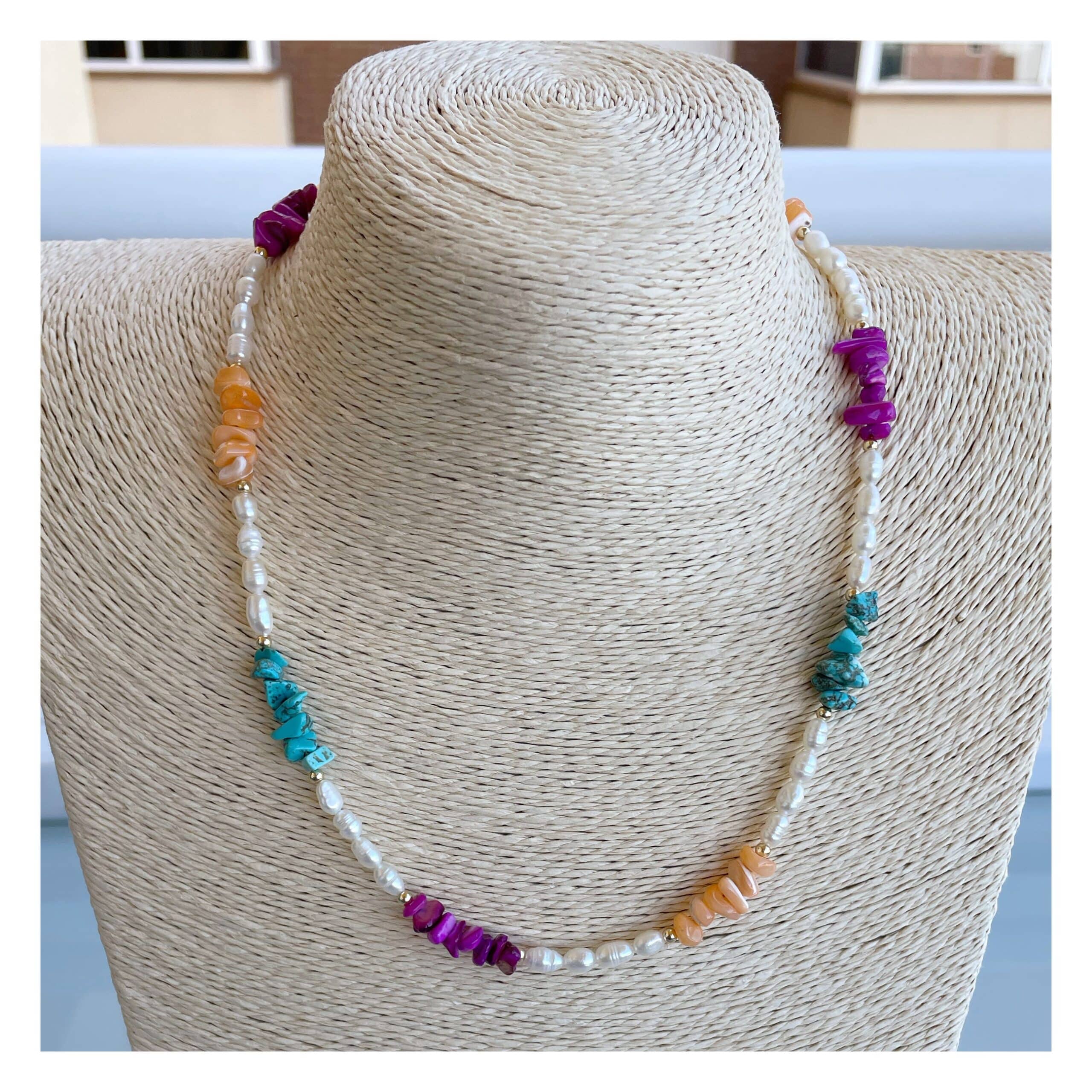Collar “Coralillos” mixto