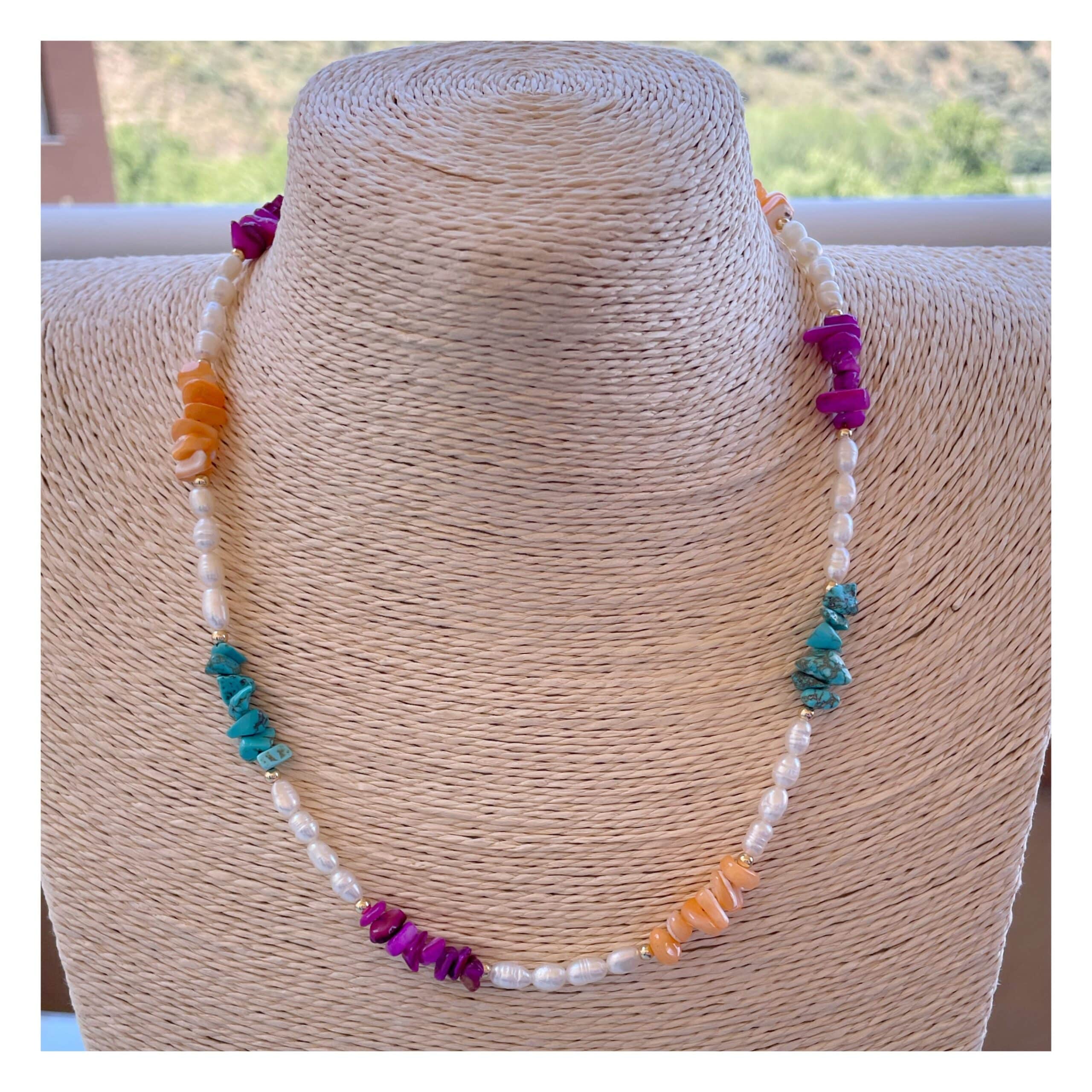 Collar “Coralillos” mixto