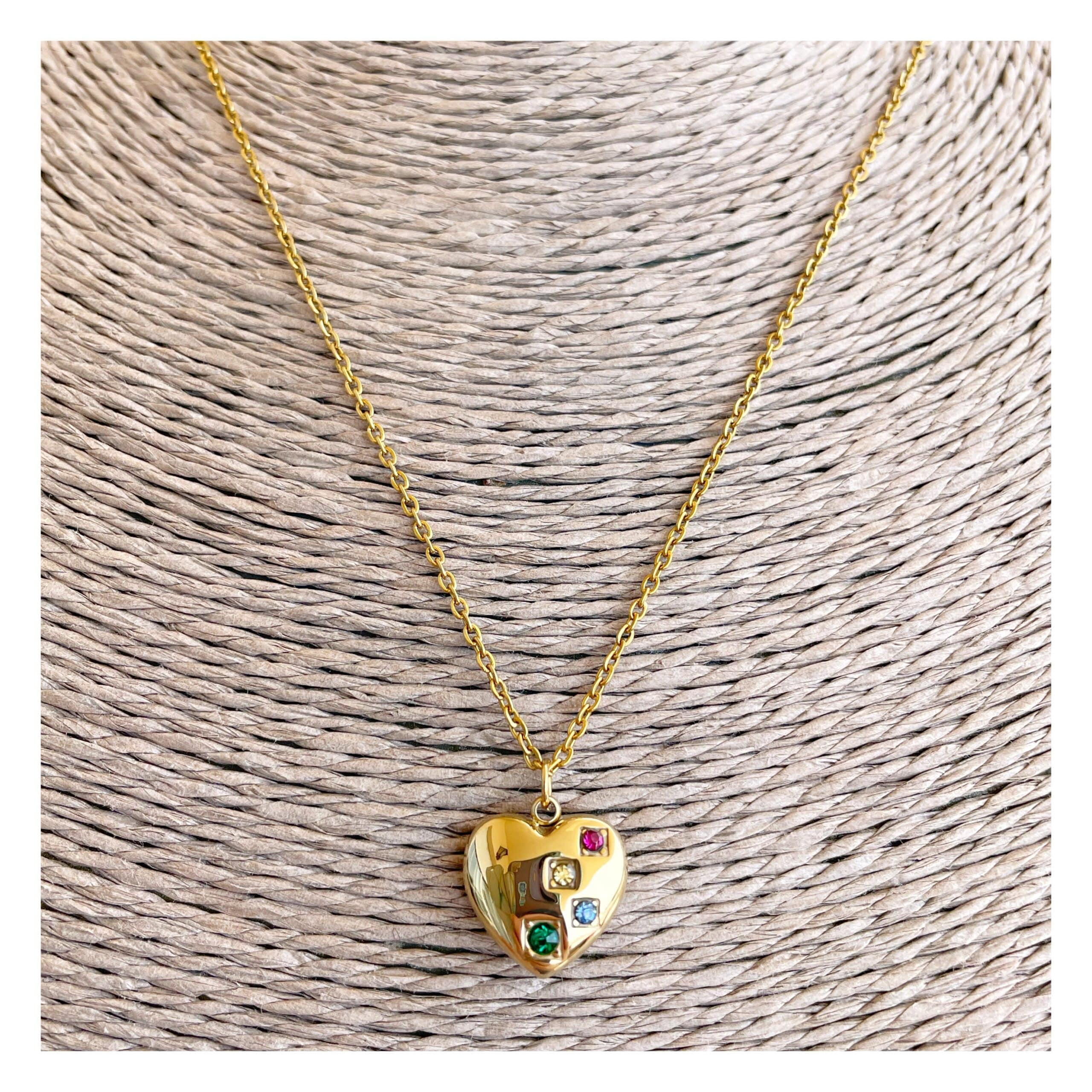 Colgante reversible “Cuore Mio”