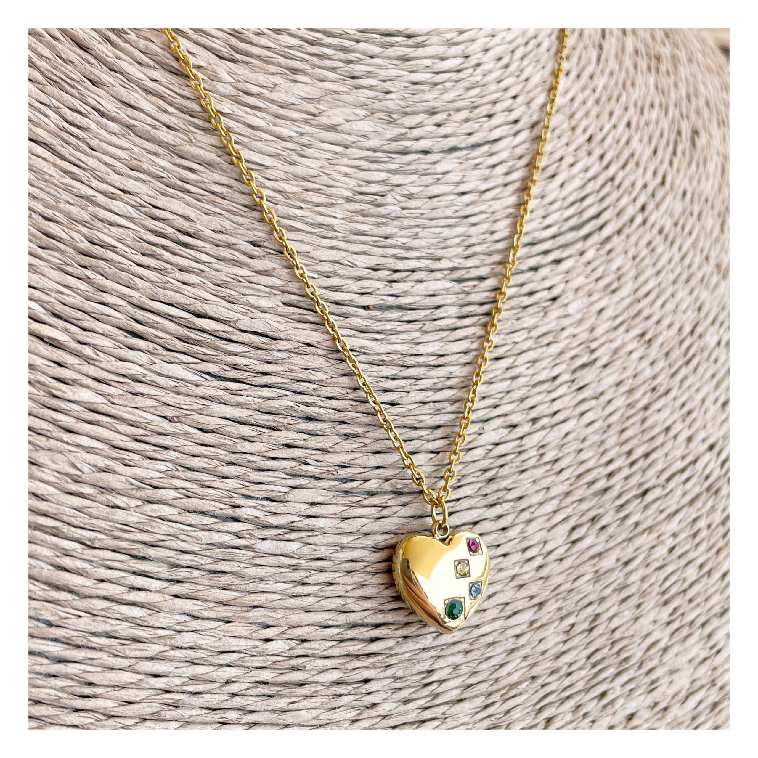 Colgante reversible “Cuore Mio”