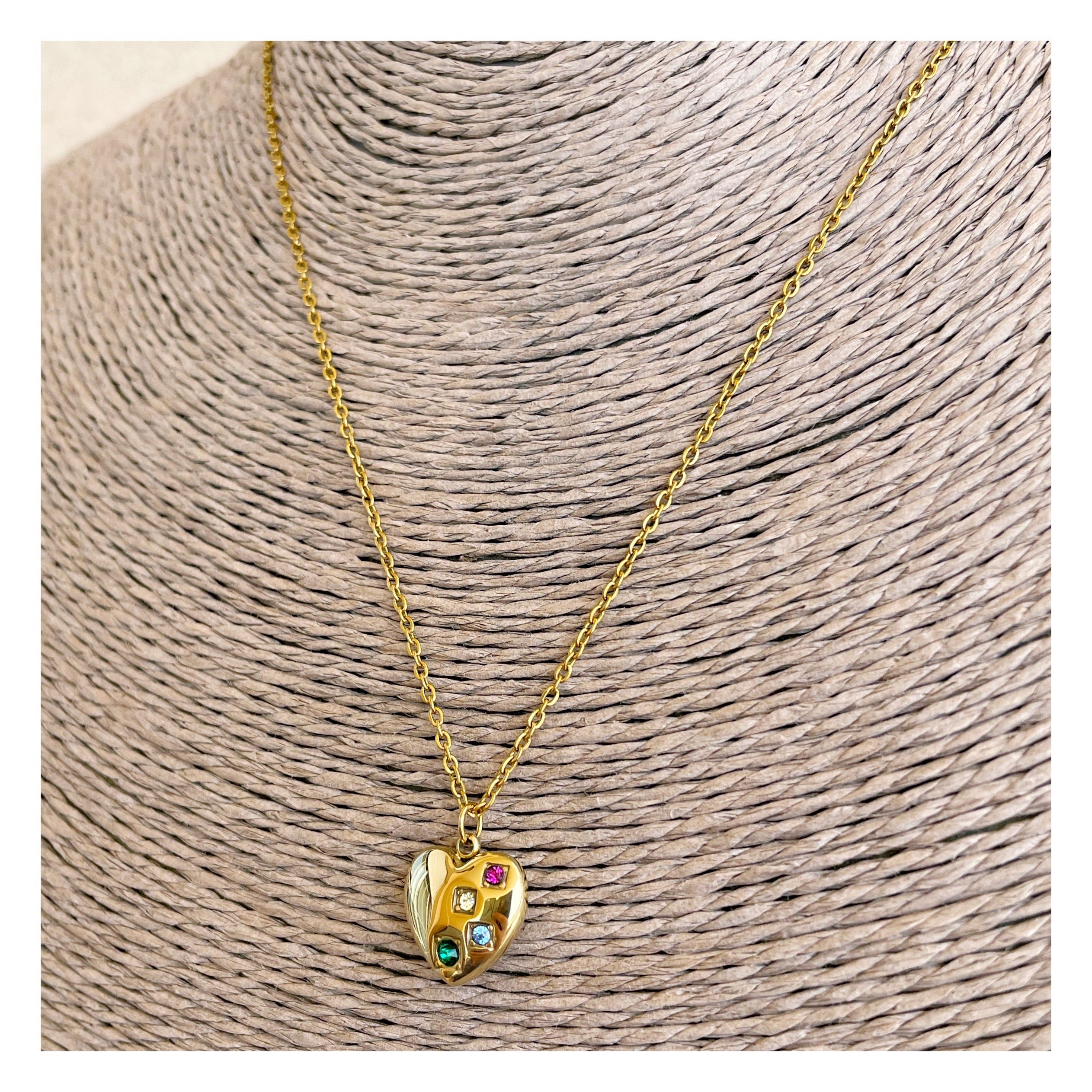 Colgante reversible “Cuore Mio”