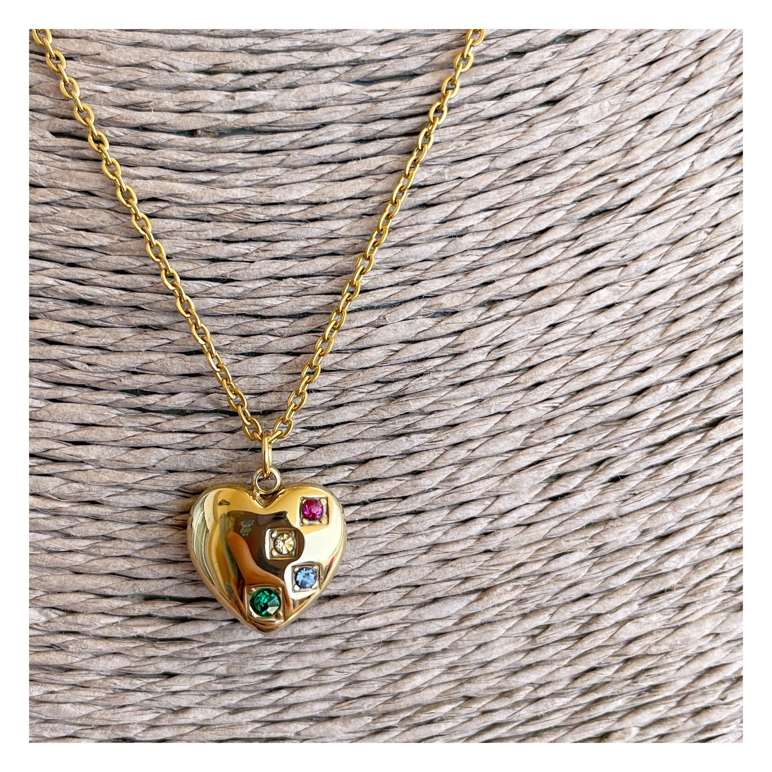 Colgante reversible “Cuore Mio”