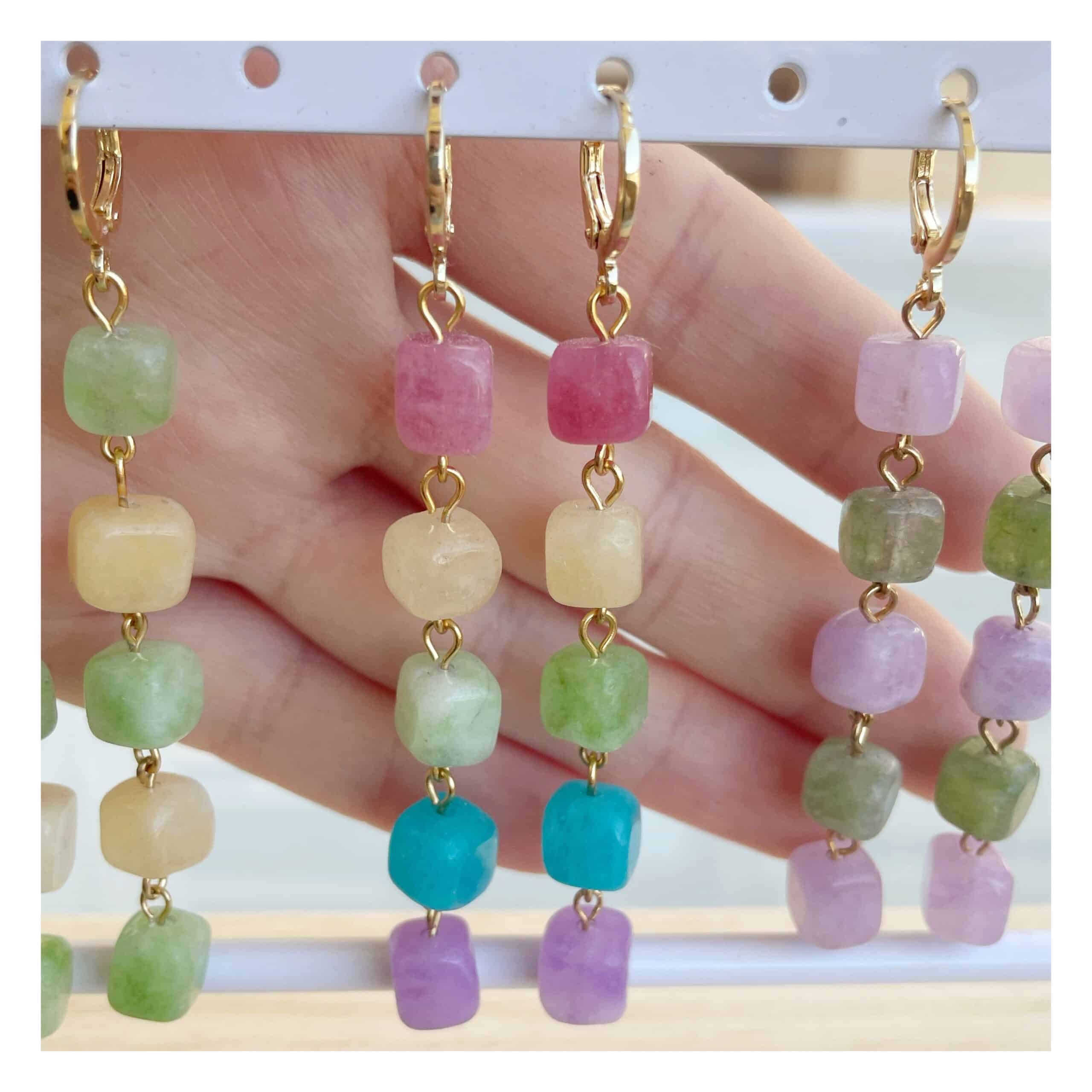 Pendientes “Cascada” Multi