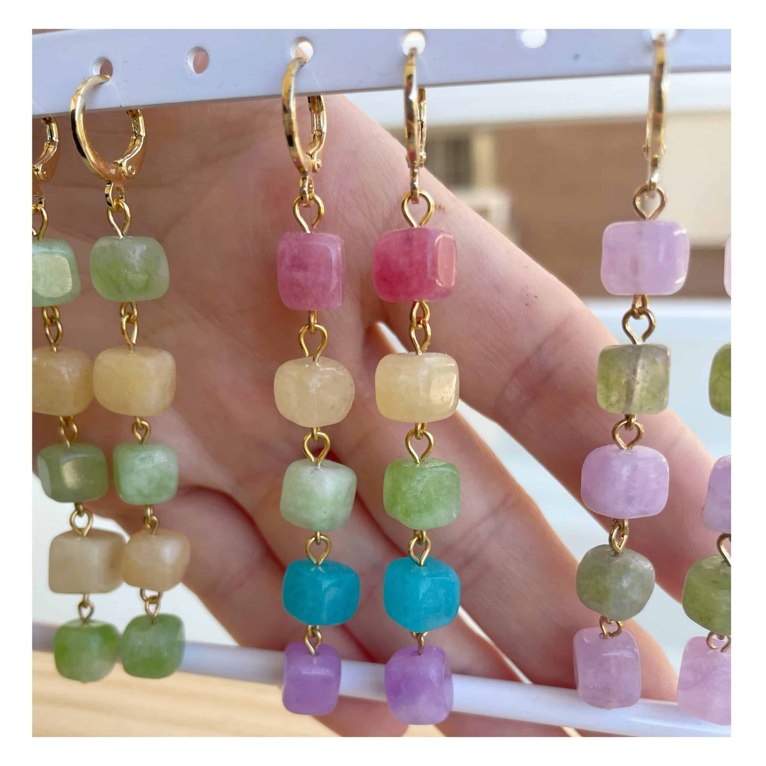 Pendientes “Cascada” Multi