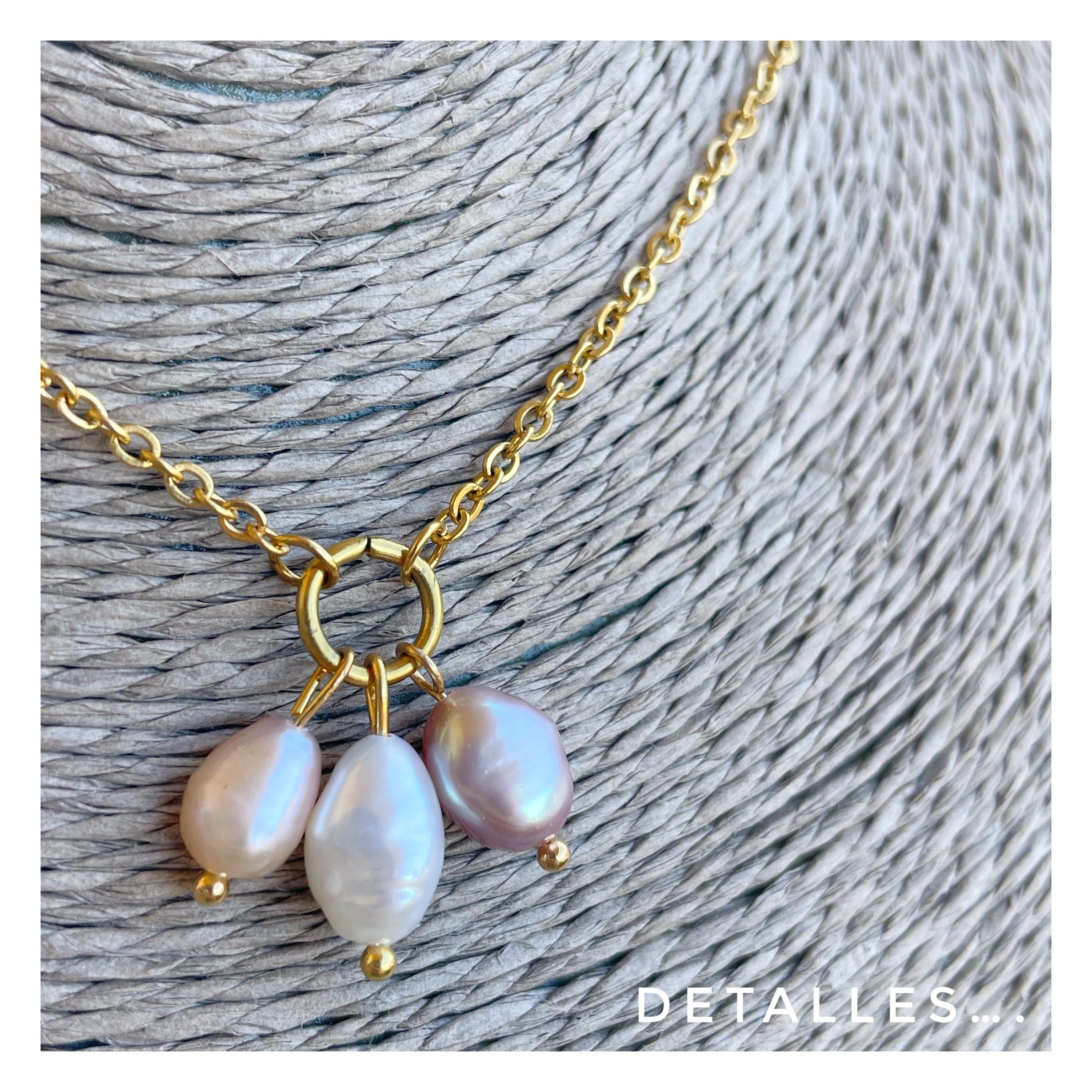 Collar “3 Perle”