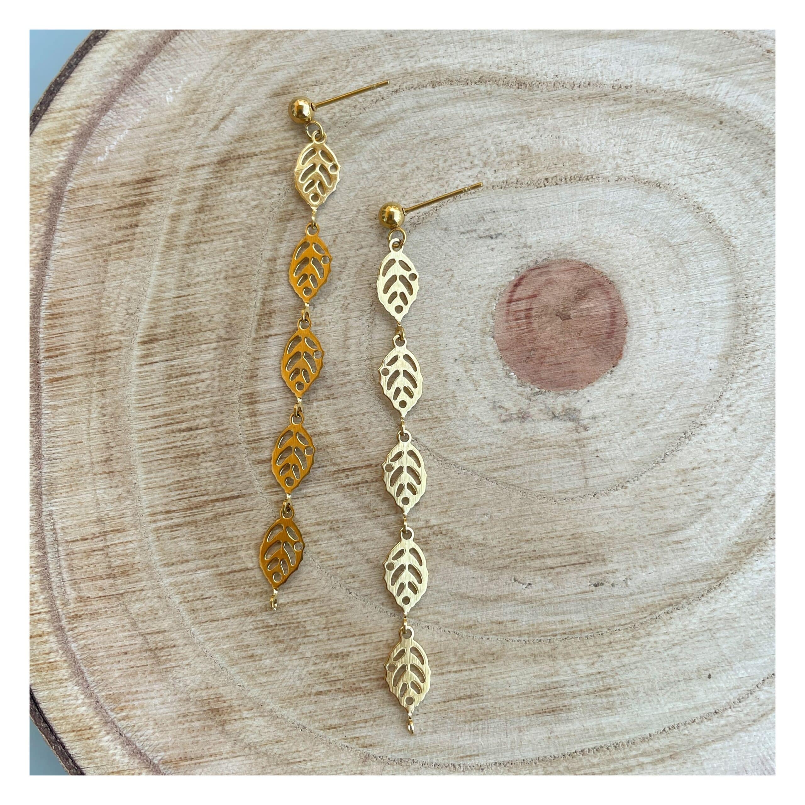Pendientes “Hojas” Stud