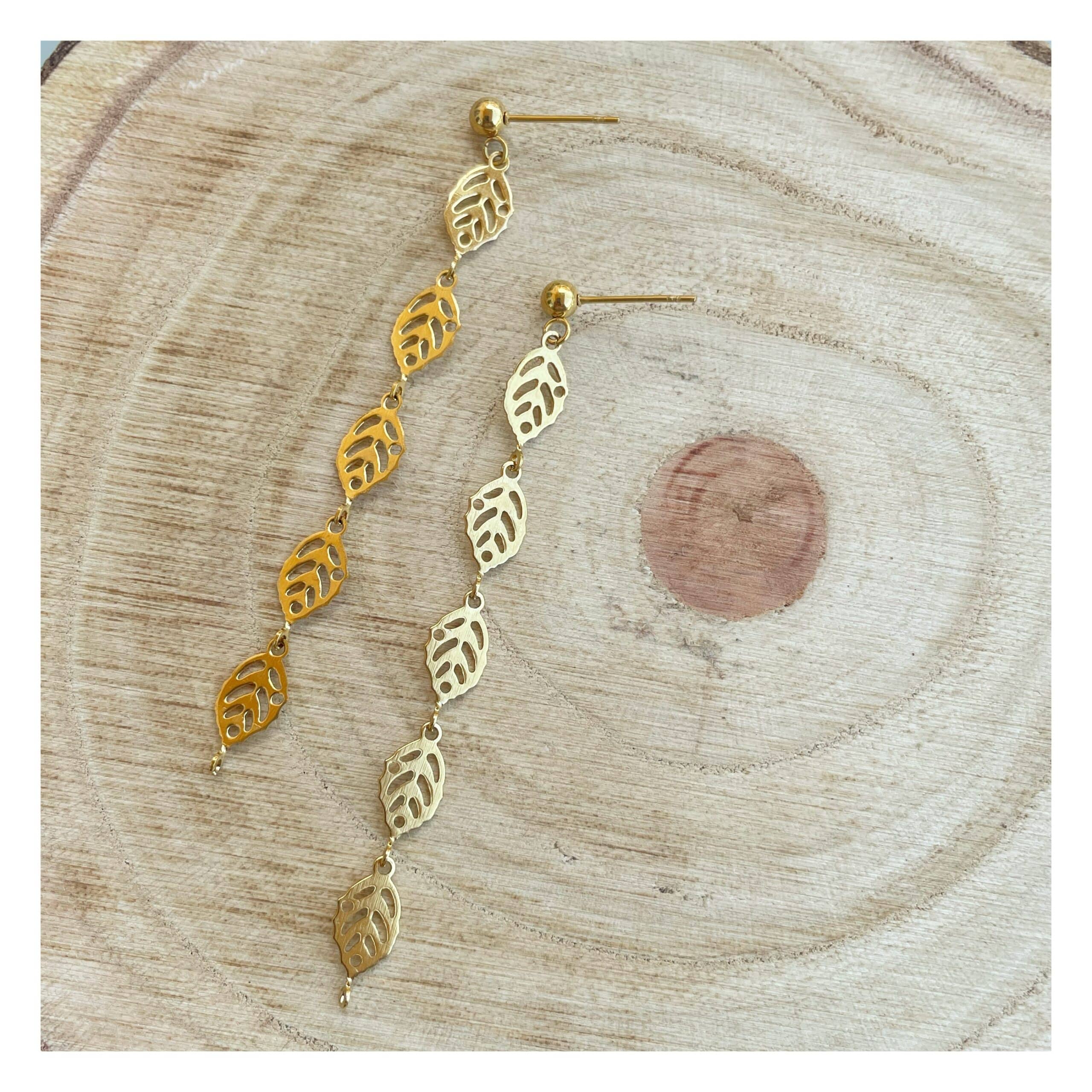 Pendientes “Hojas” Stud
