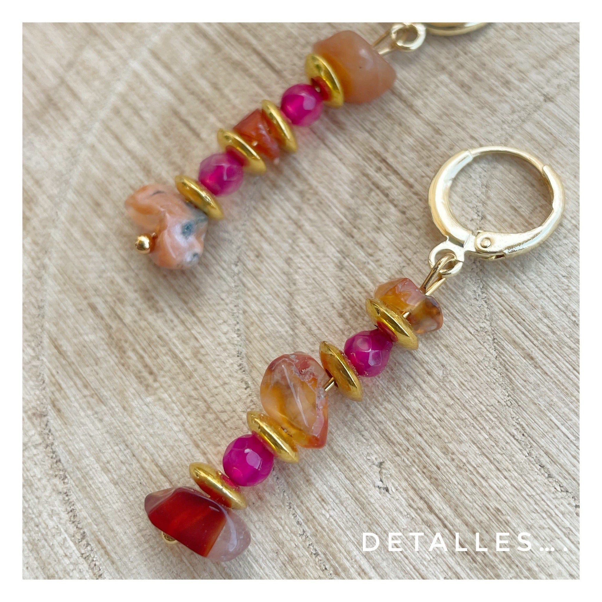 Pendientes “Piedras Calidas “