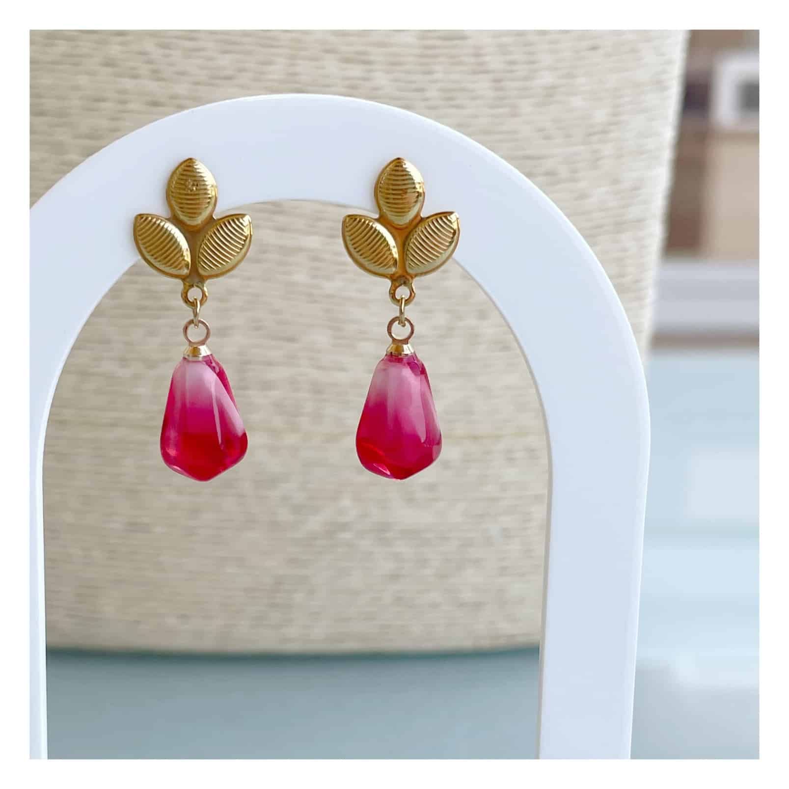 Pendientes “Generalife” claro