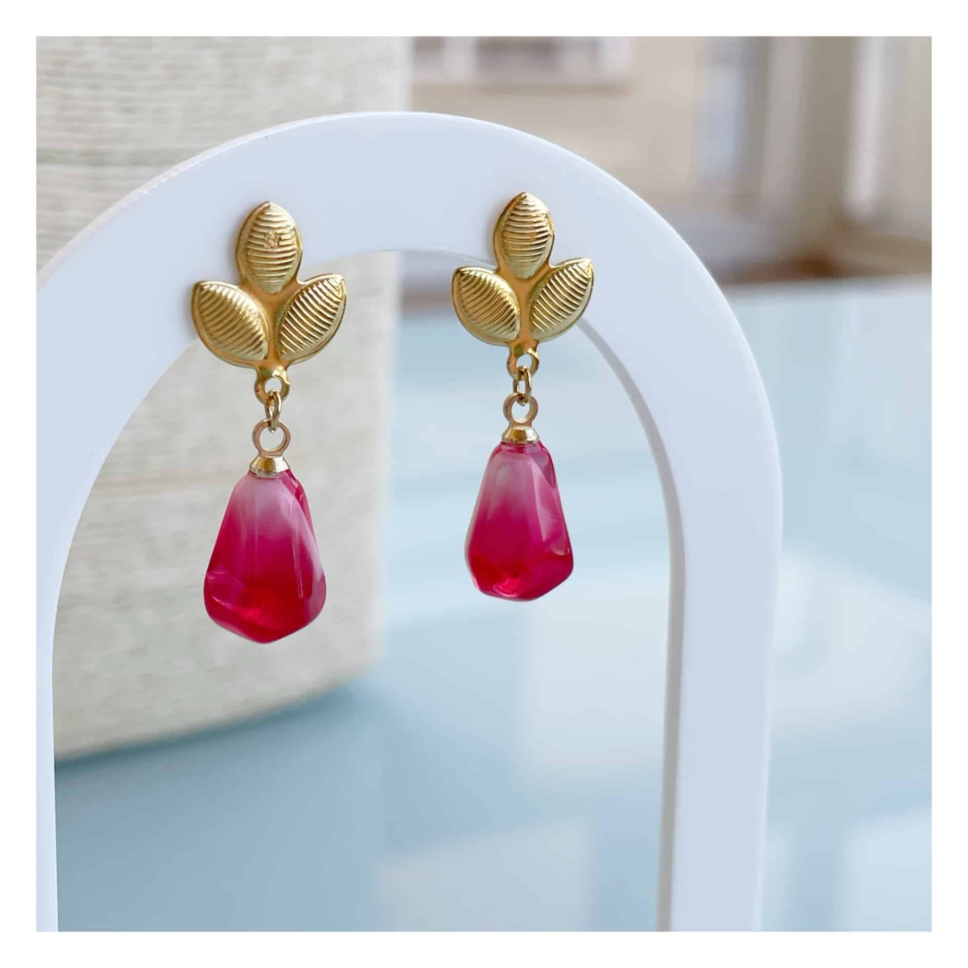 Pendientes “Generalife” claro