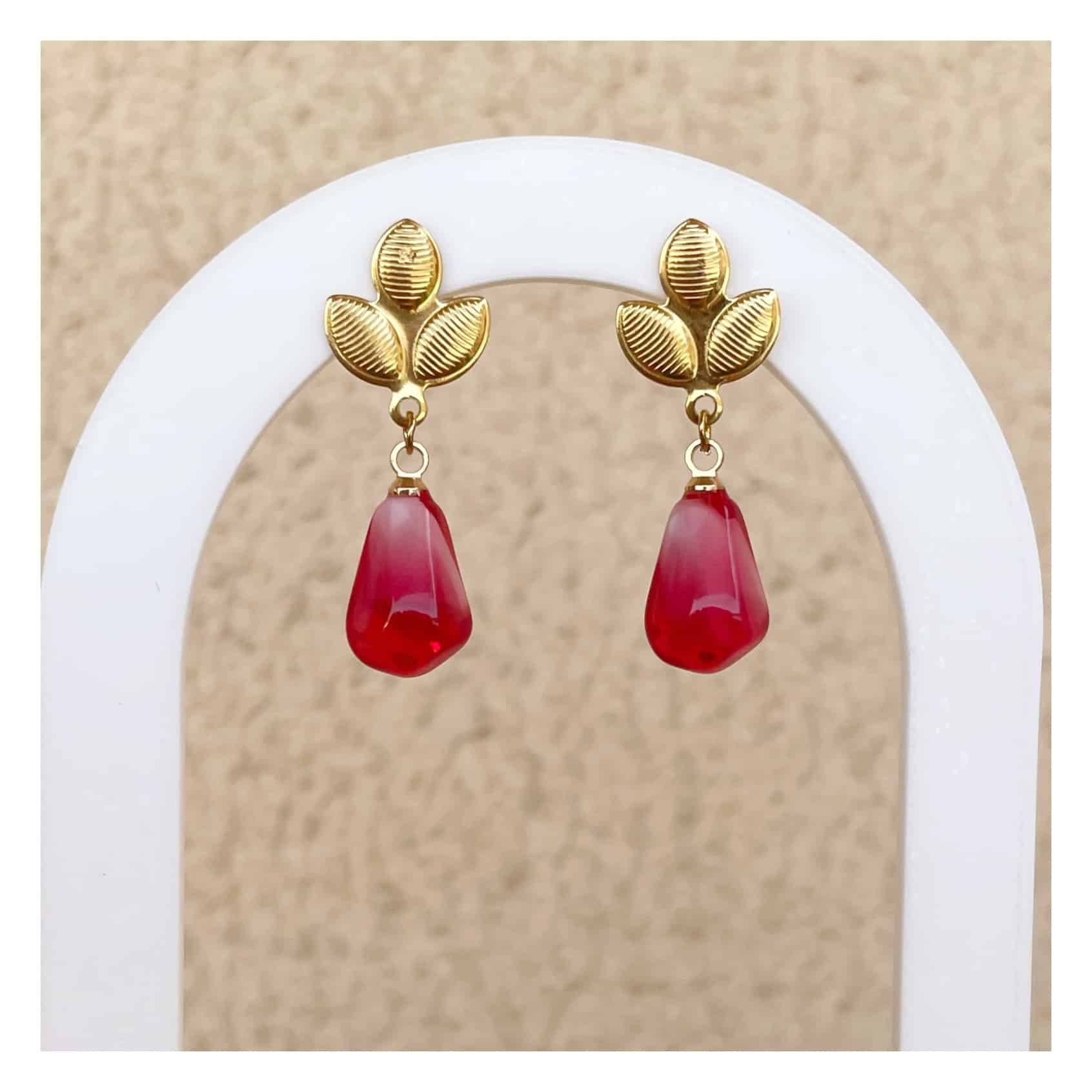 Pendientes “Generalife” claro
