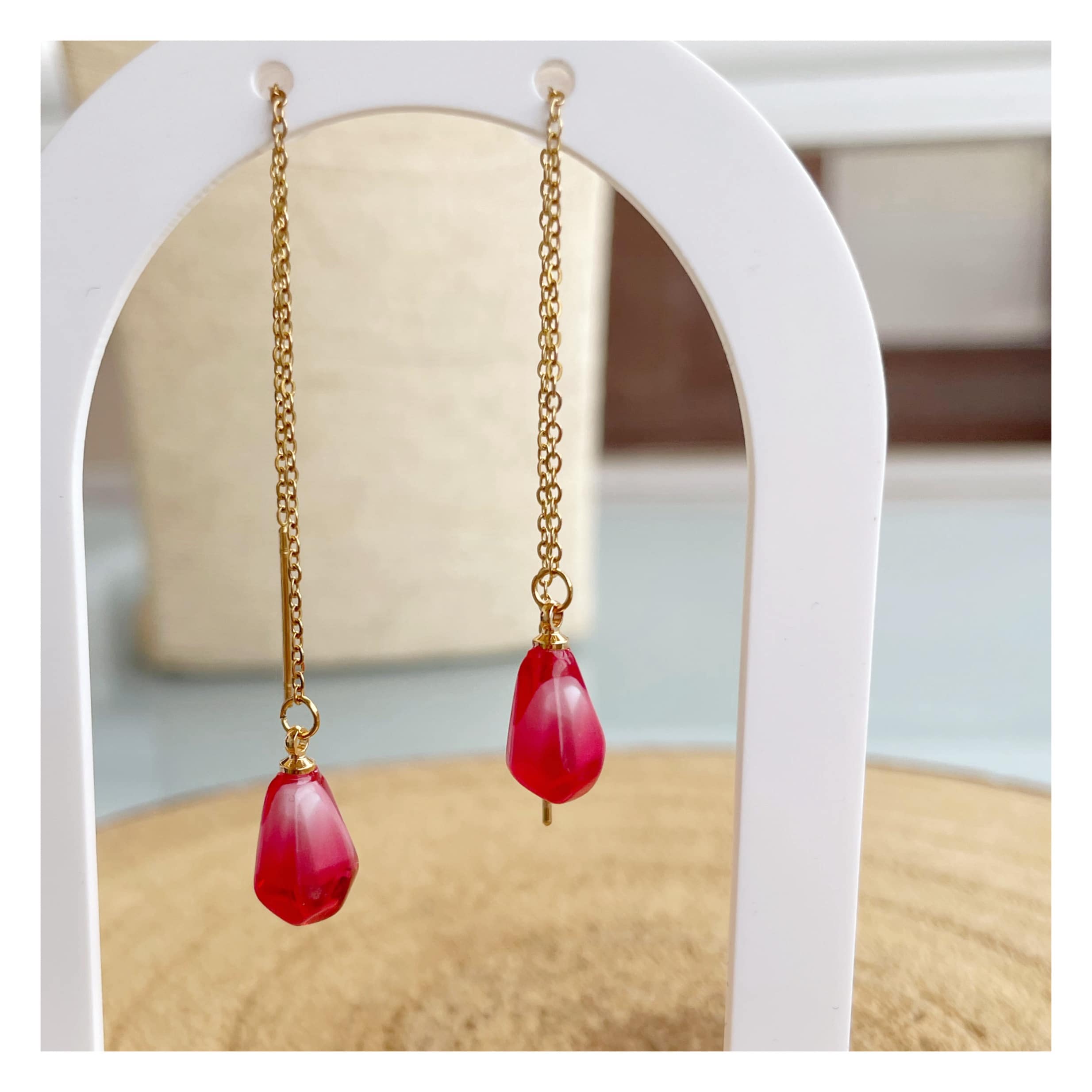 Pendientes “Darro” (claro)