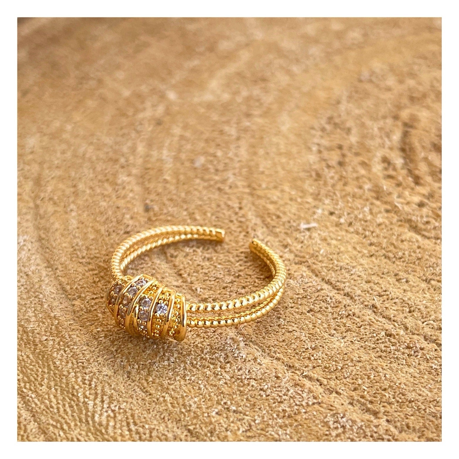 Anillo ajustable “Delujo”
