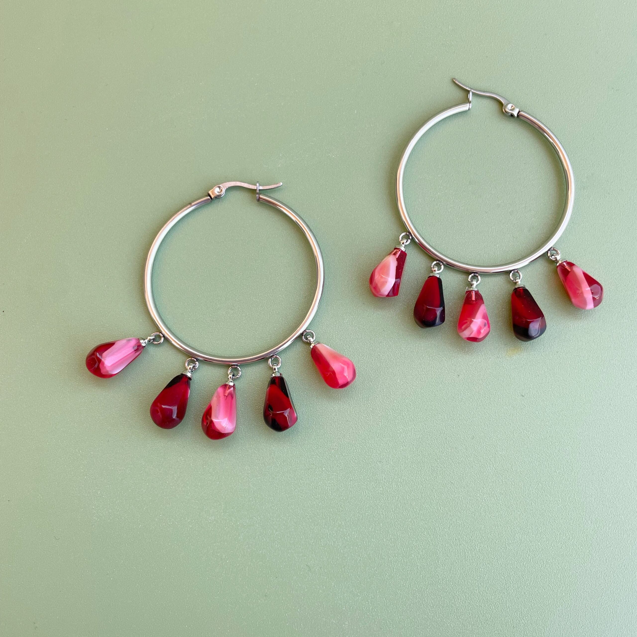Pendientes “Gitana Granaína” plateado
