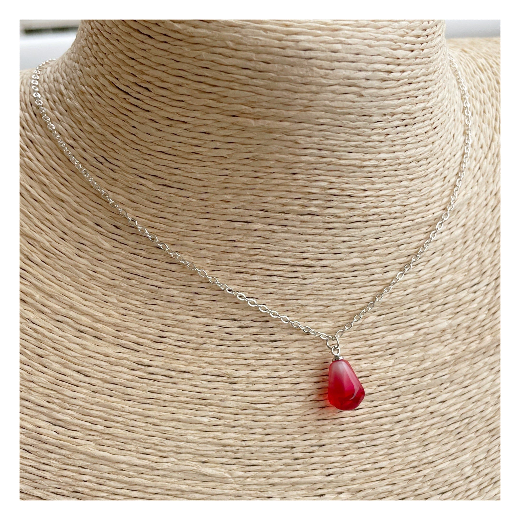 Collar “Pepita” Granaína Plateado