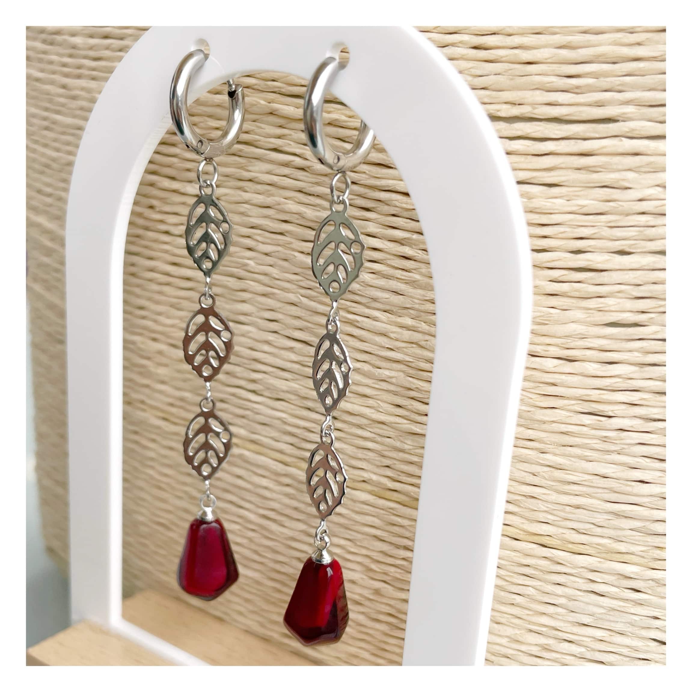 Pendientes “Carvajales” plateado