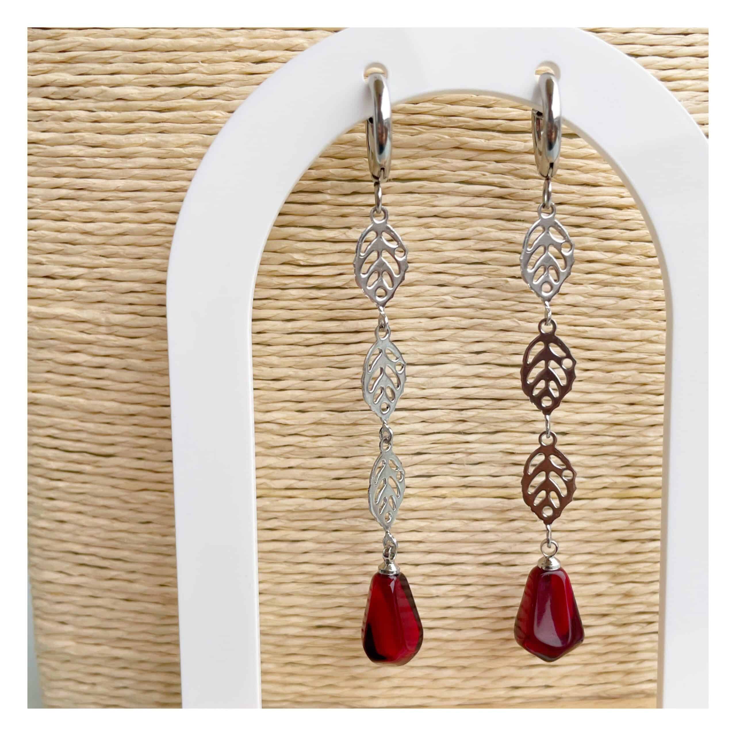 Pendientes “Carvajales” plateado