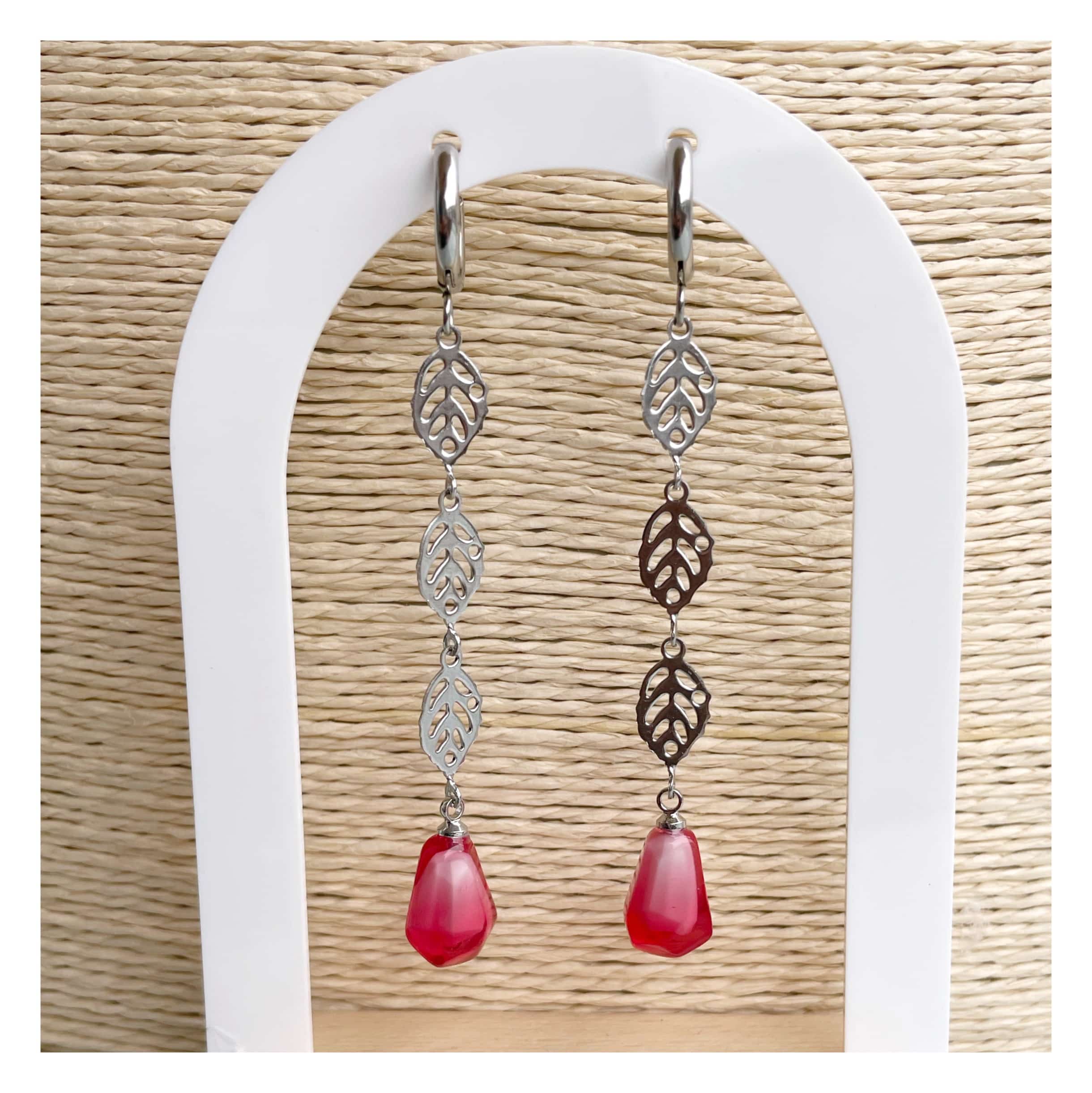 Pendientes “Carvajales” plateado