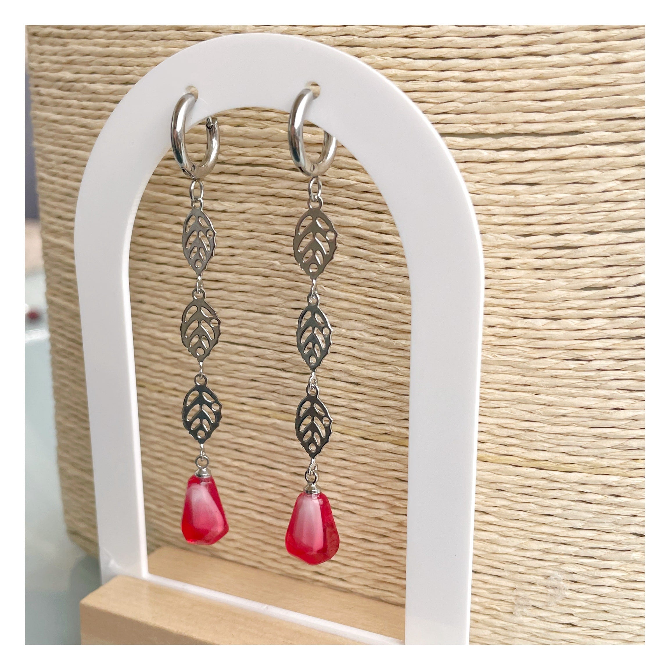 Pendientes “Carvajales” plateado