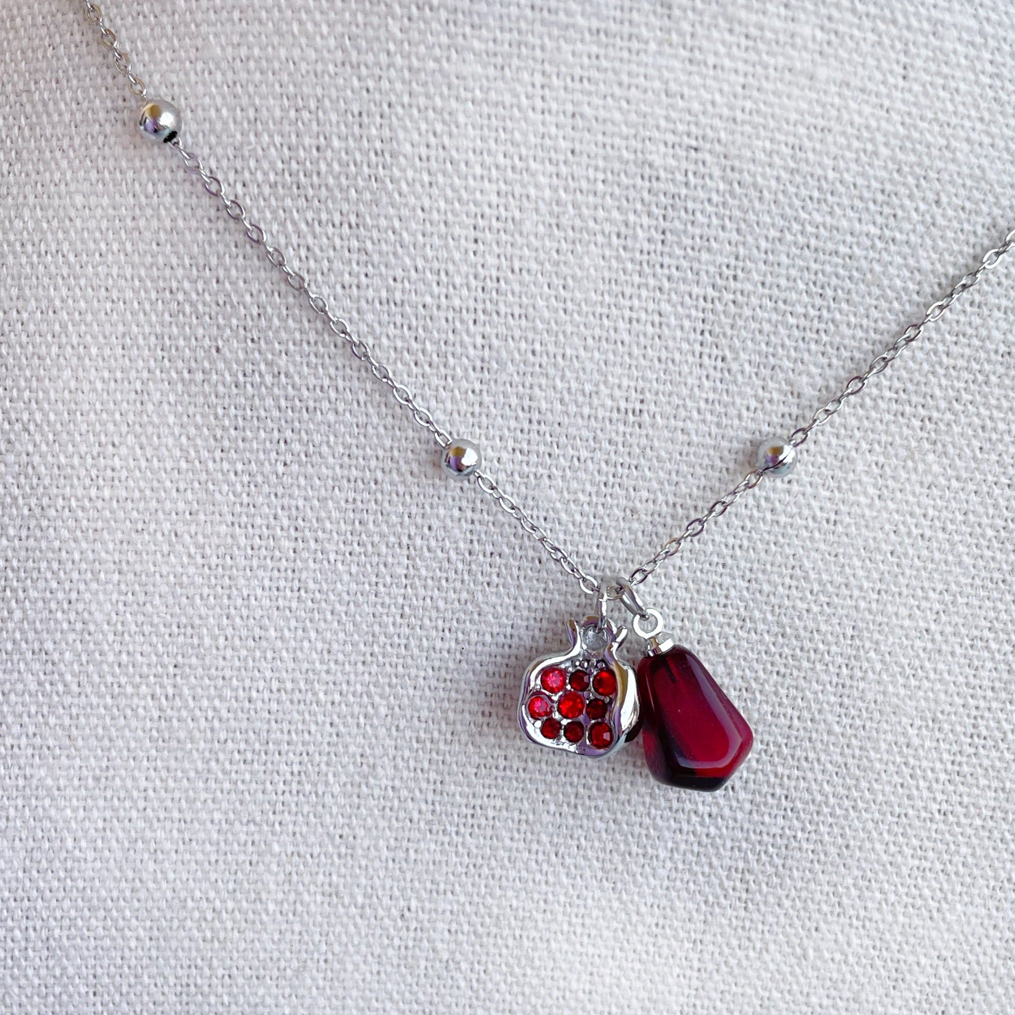 Collar “Cuchi” plateado
