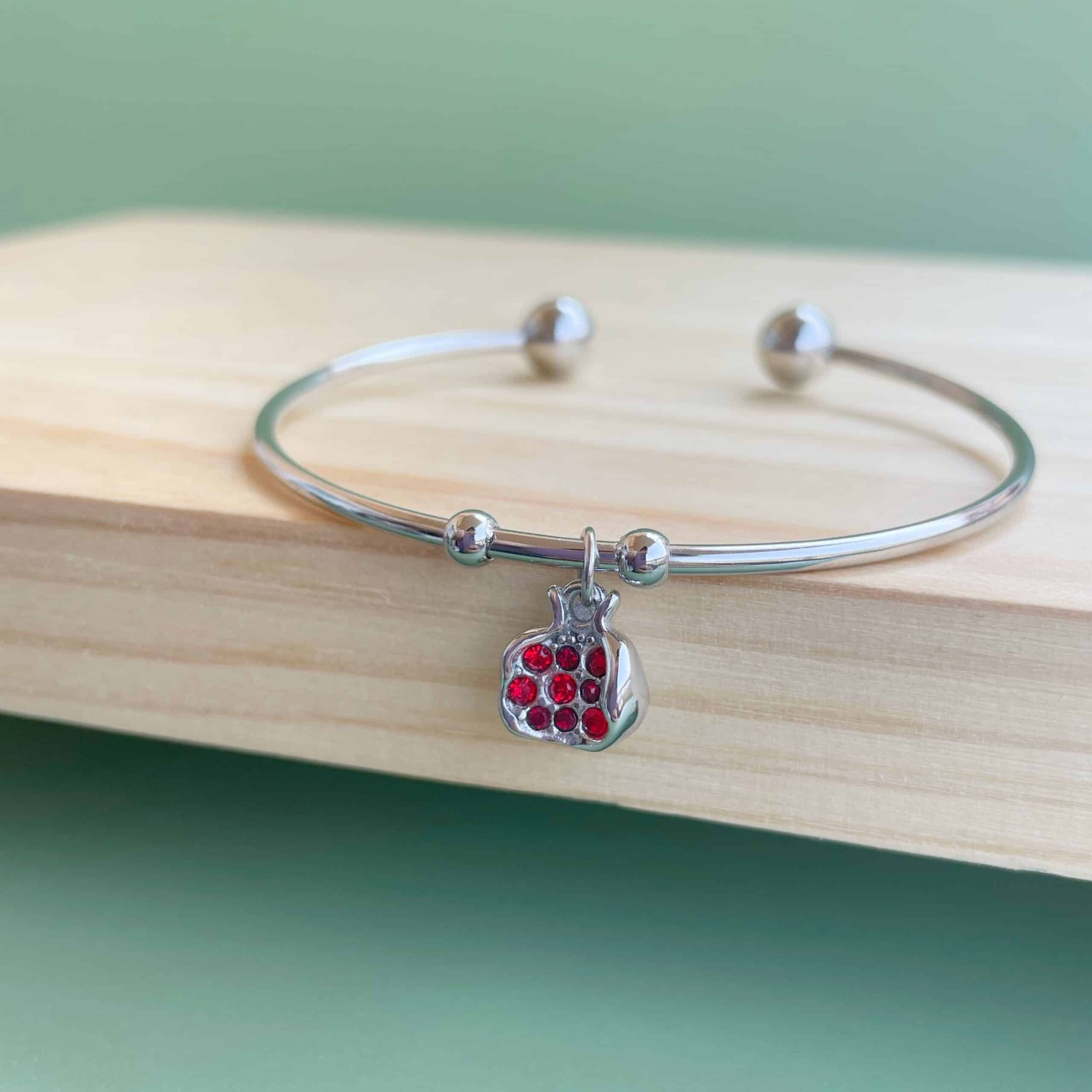 Pulsera “Granaína” plateado