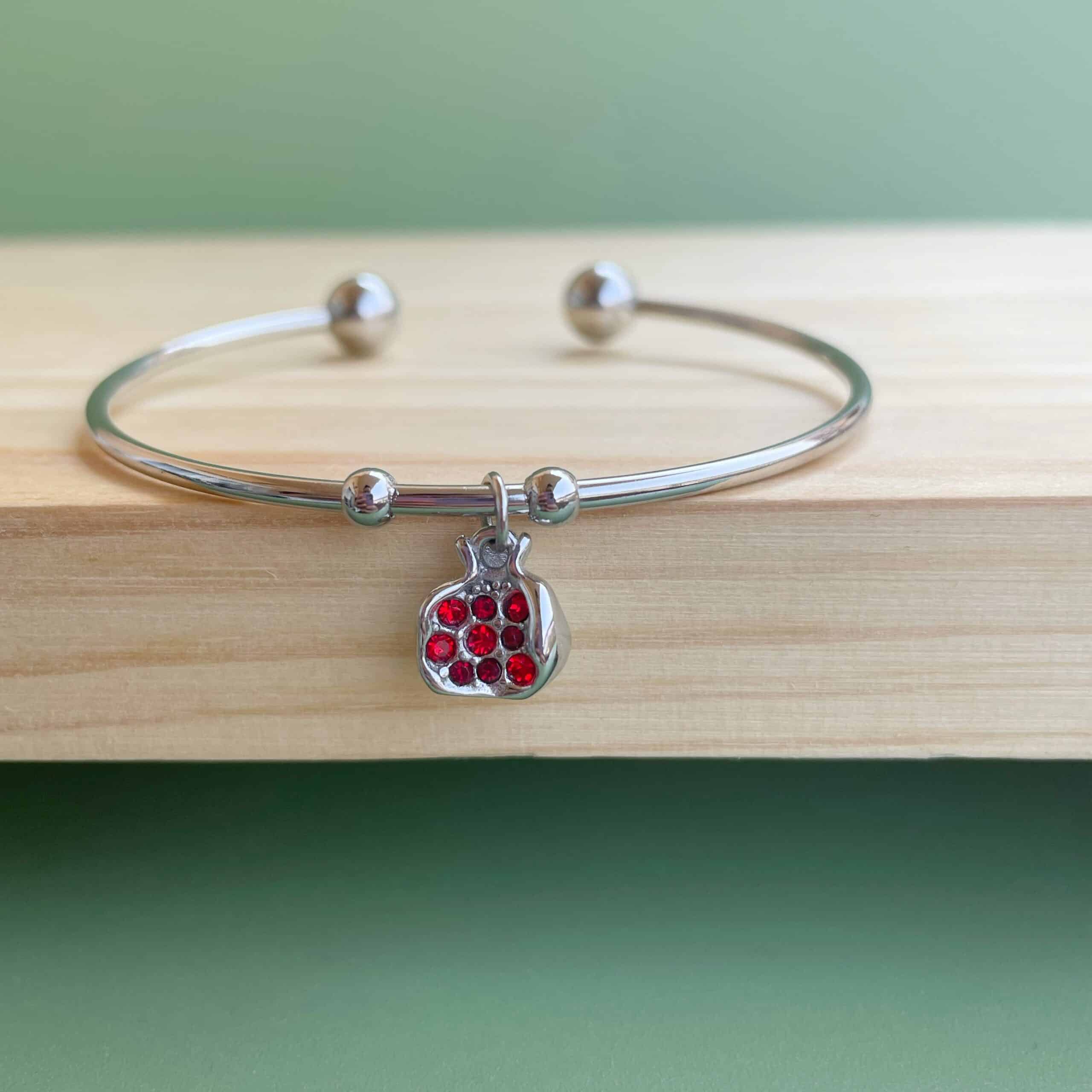 Pulsera “Granaína” plateado